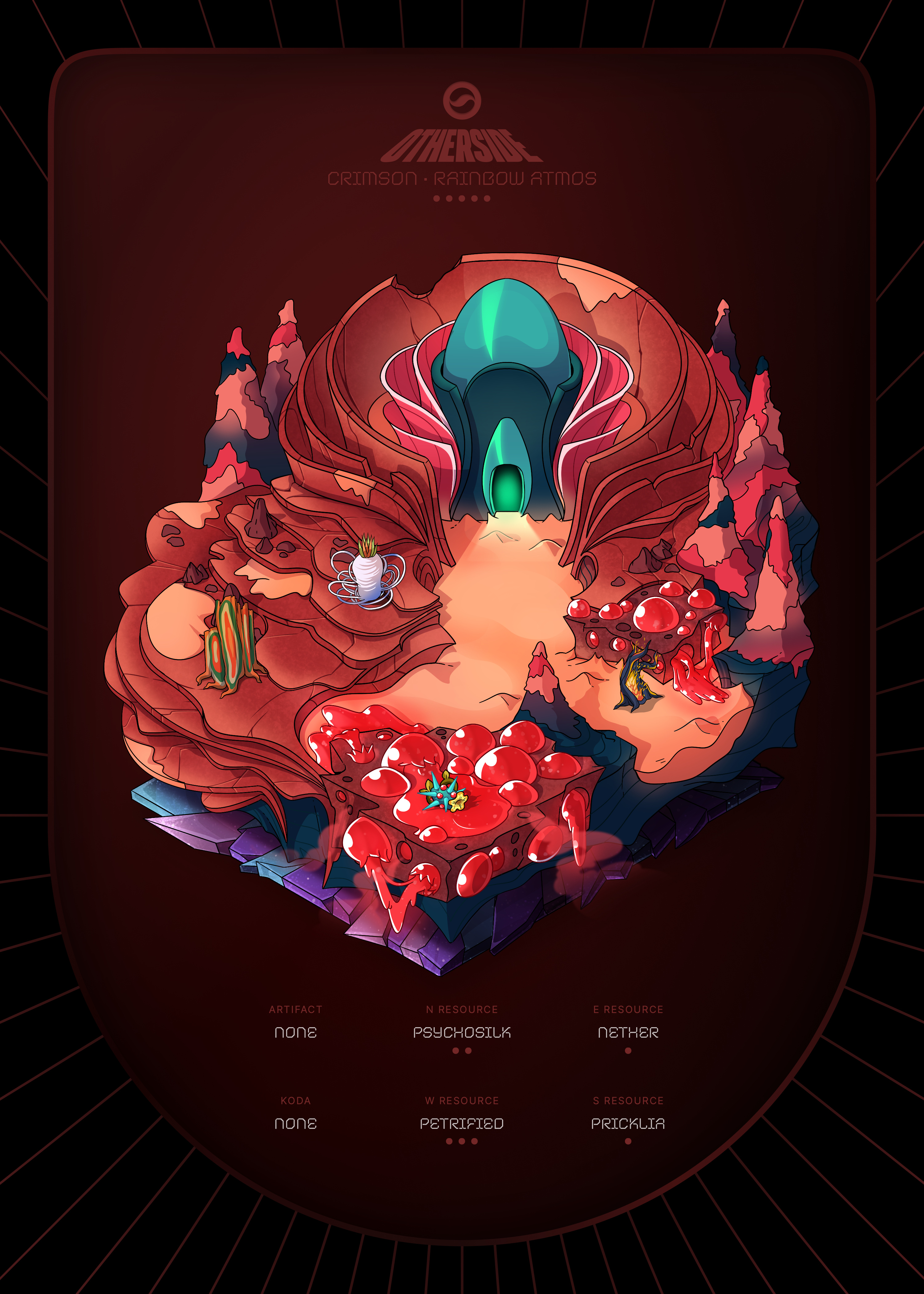 Otherdeed #72151 — Crimson