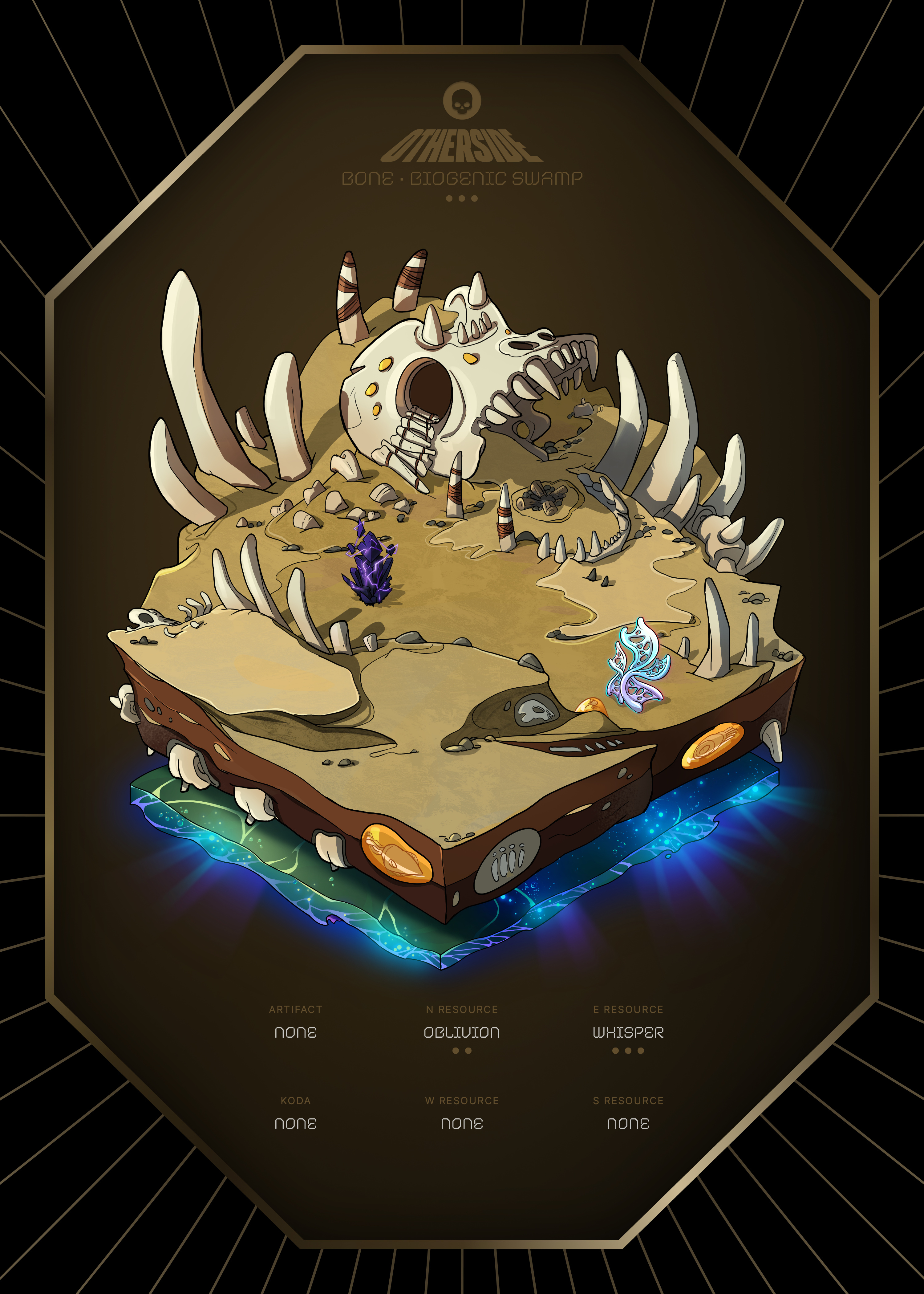 Otherdeed #6826 — Bone