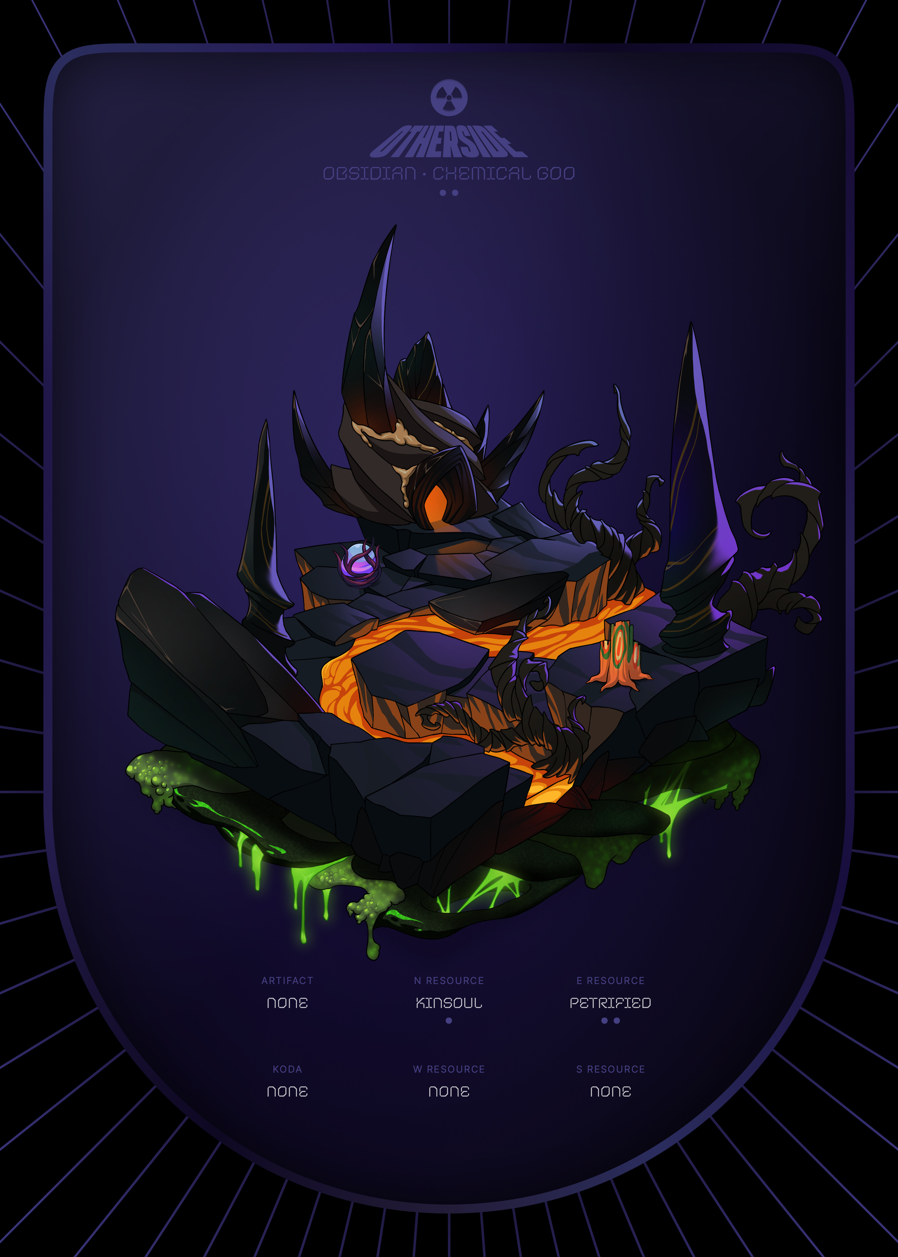 Otherdeed #14440 — Obsidian