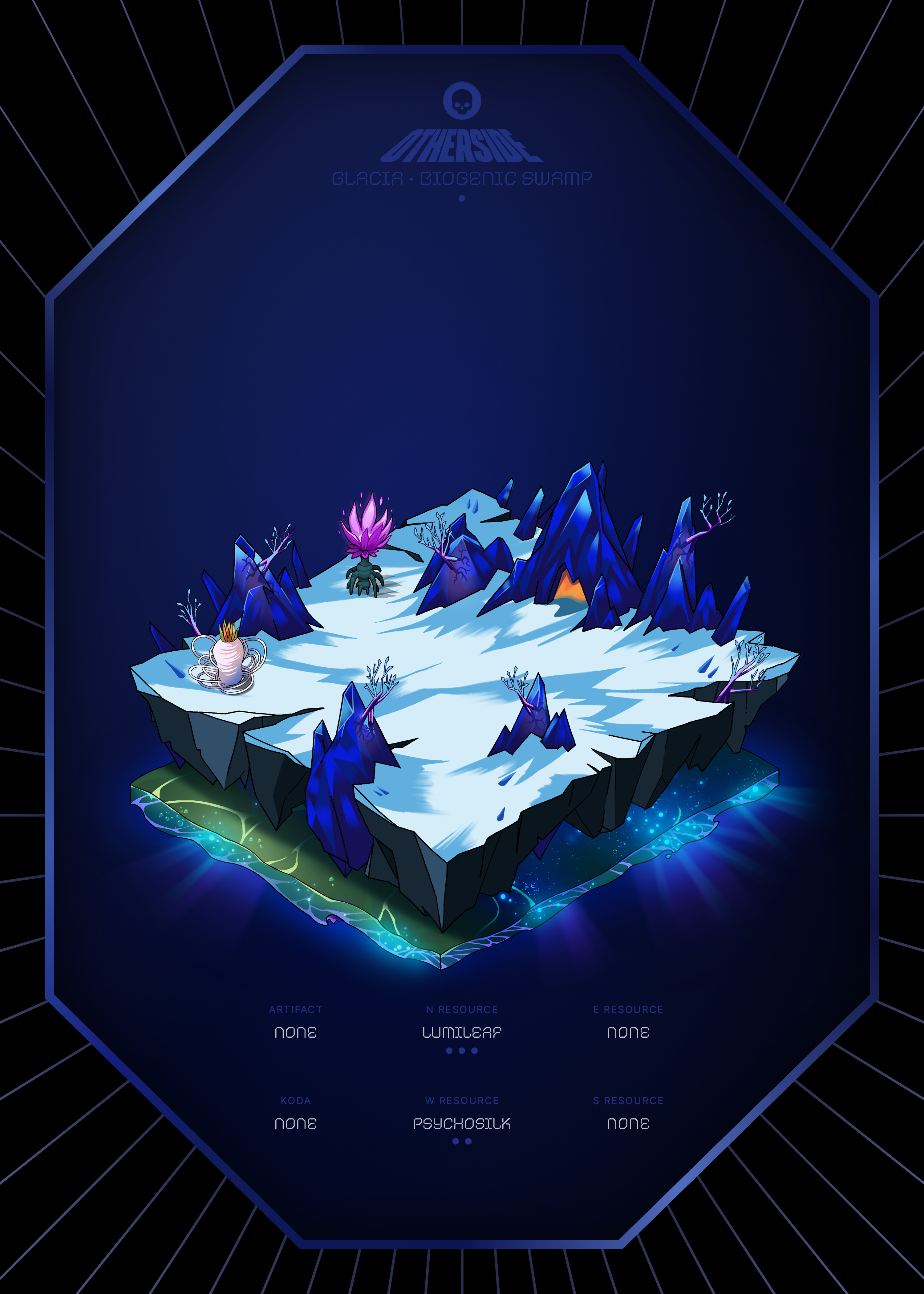 Otherdeed #8007 — Glacia
