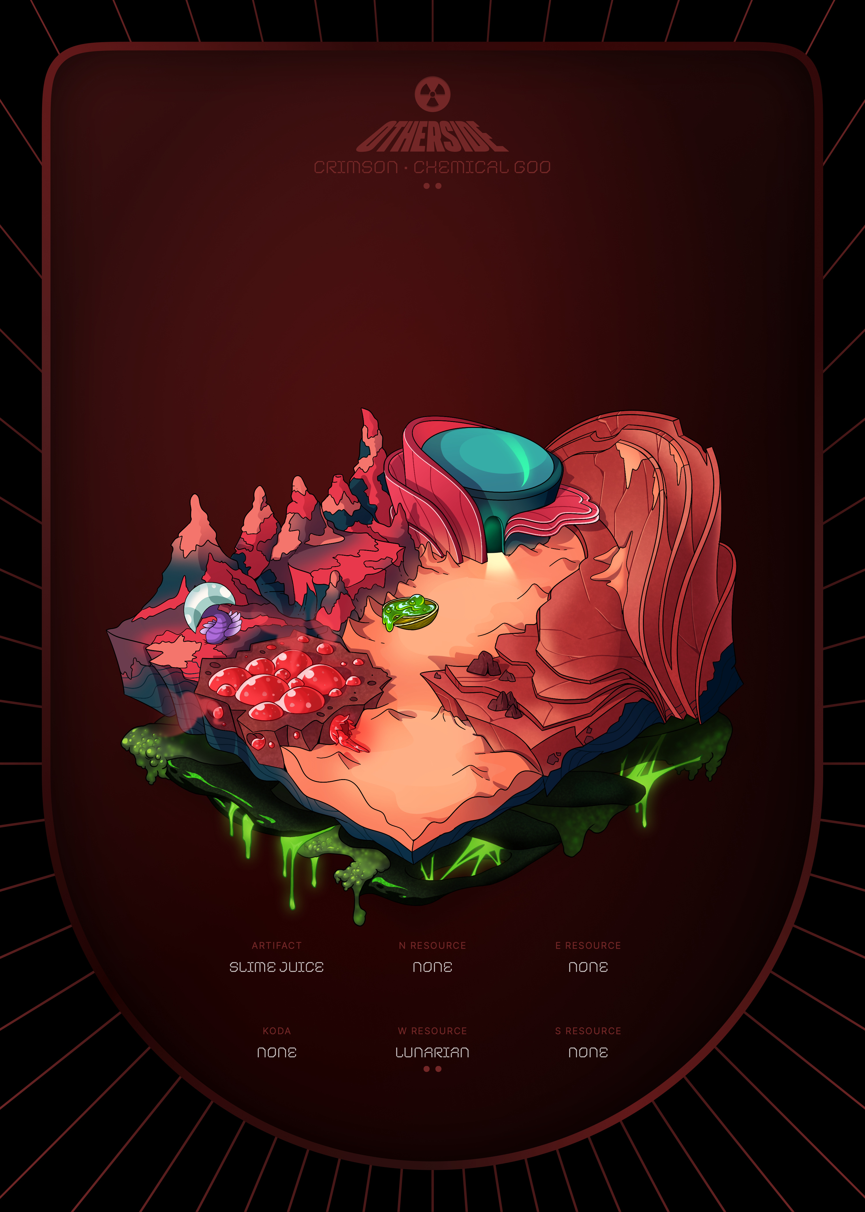 Otherdeed #17777 — Crimson