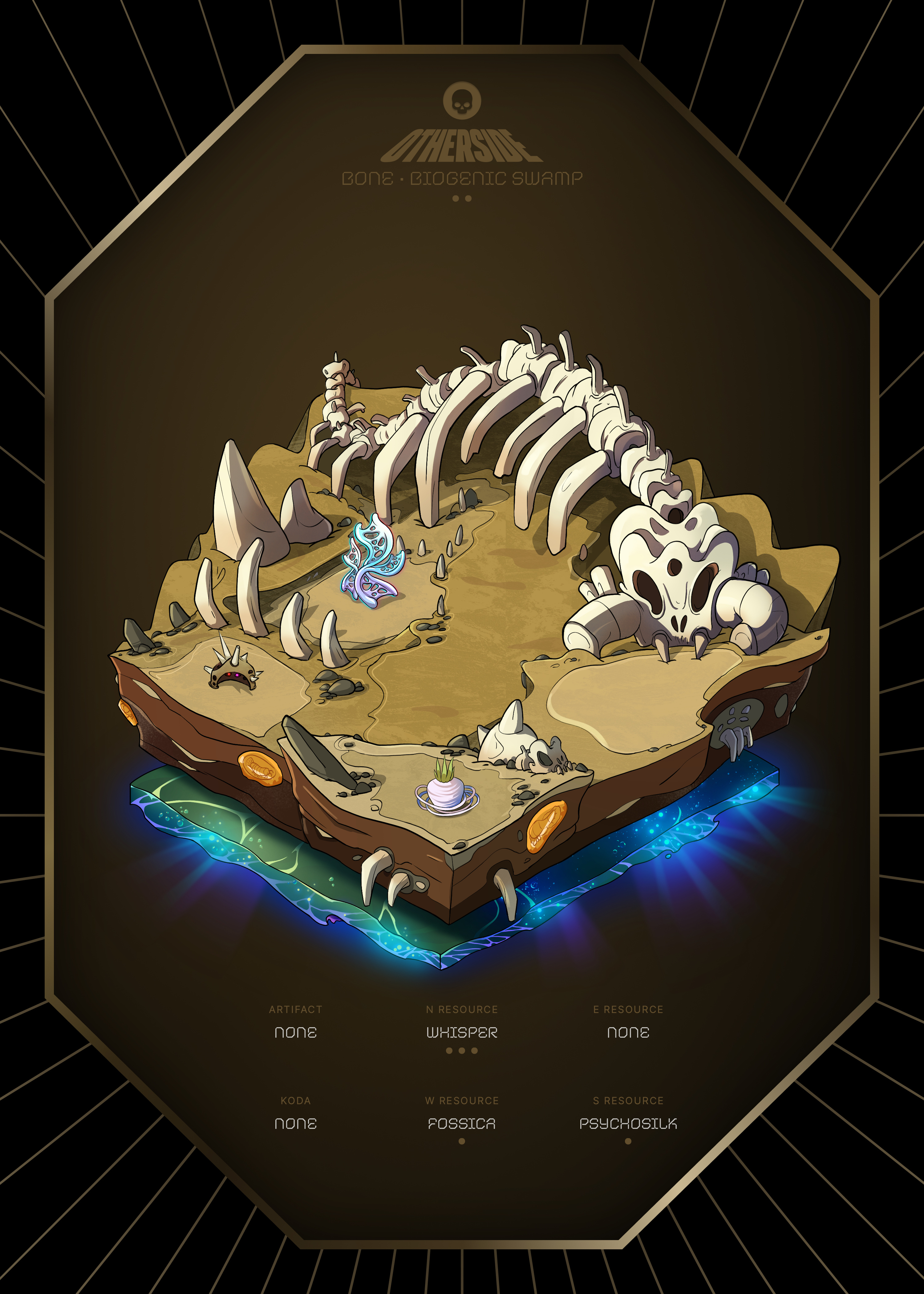 Otherdeed #8196 — Bone