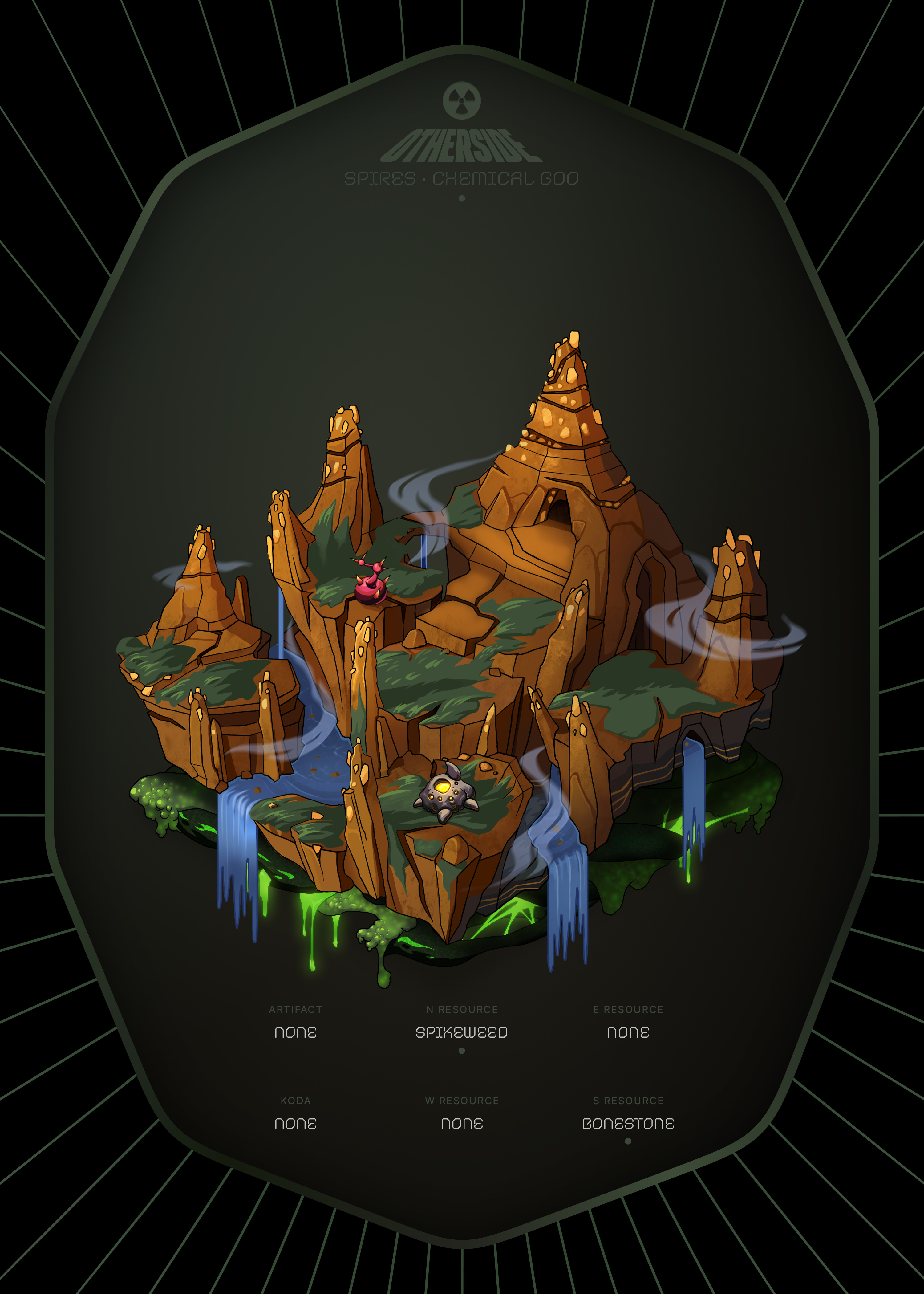 Otherdeed #17885 — Spires