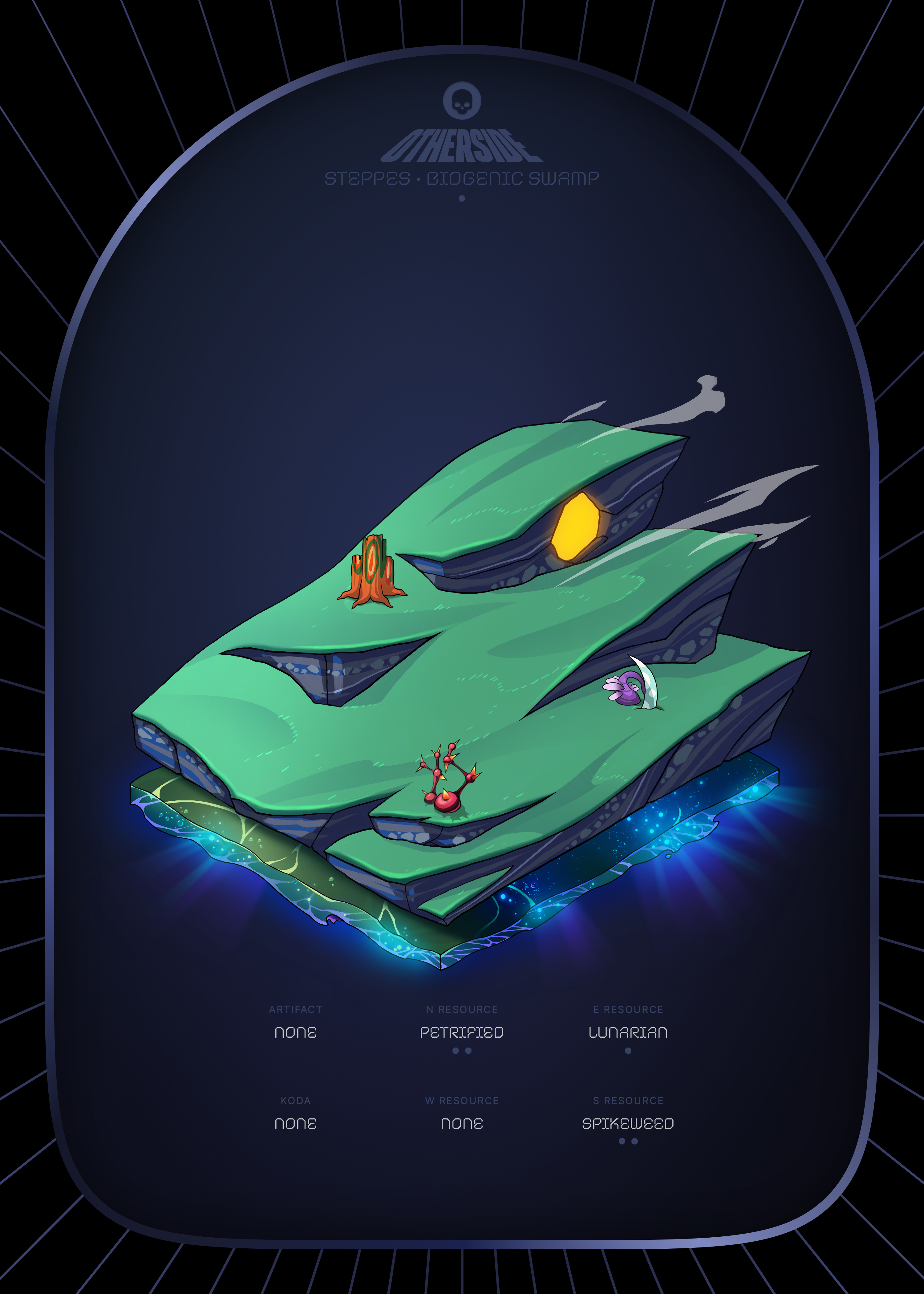 Otherdeed #7706 — Steppes