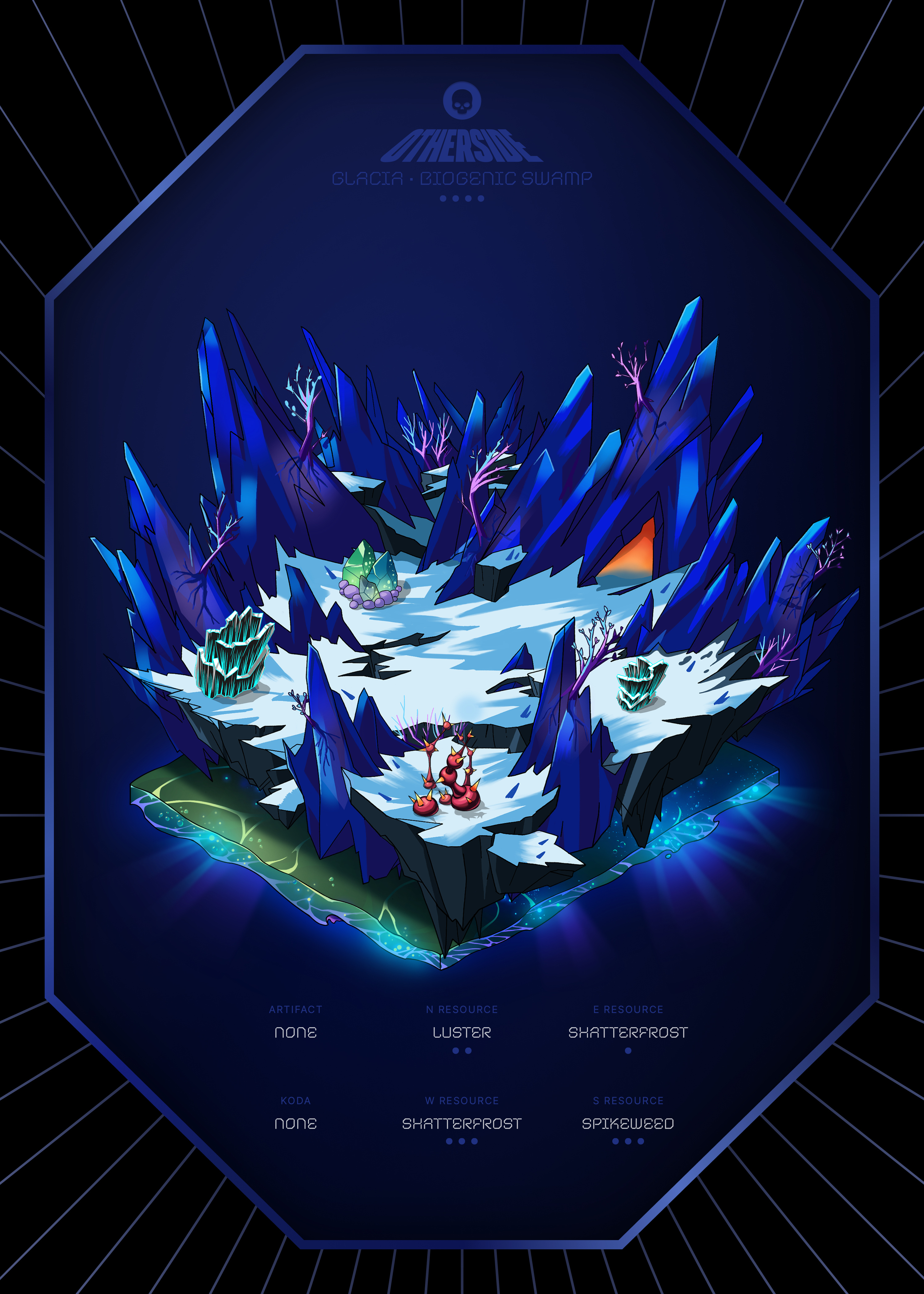 Otherdeed #6229 — Glacia