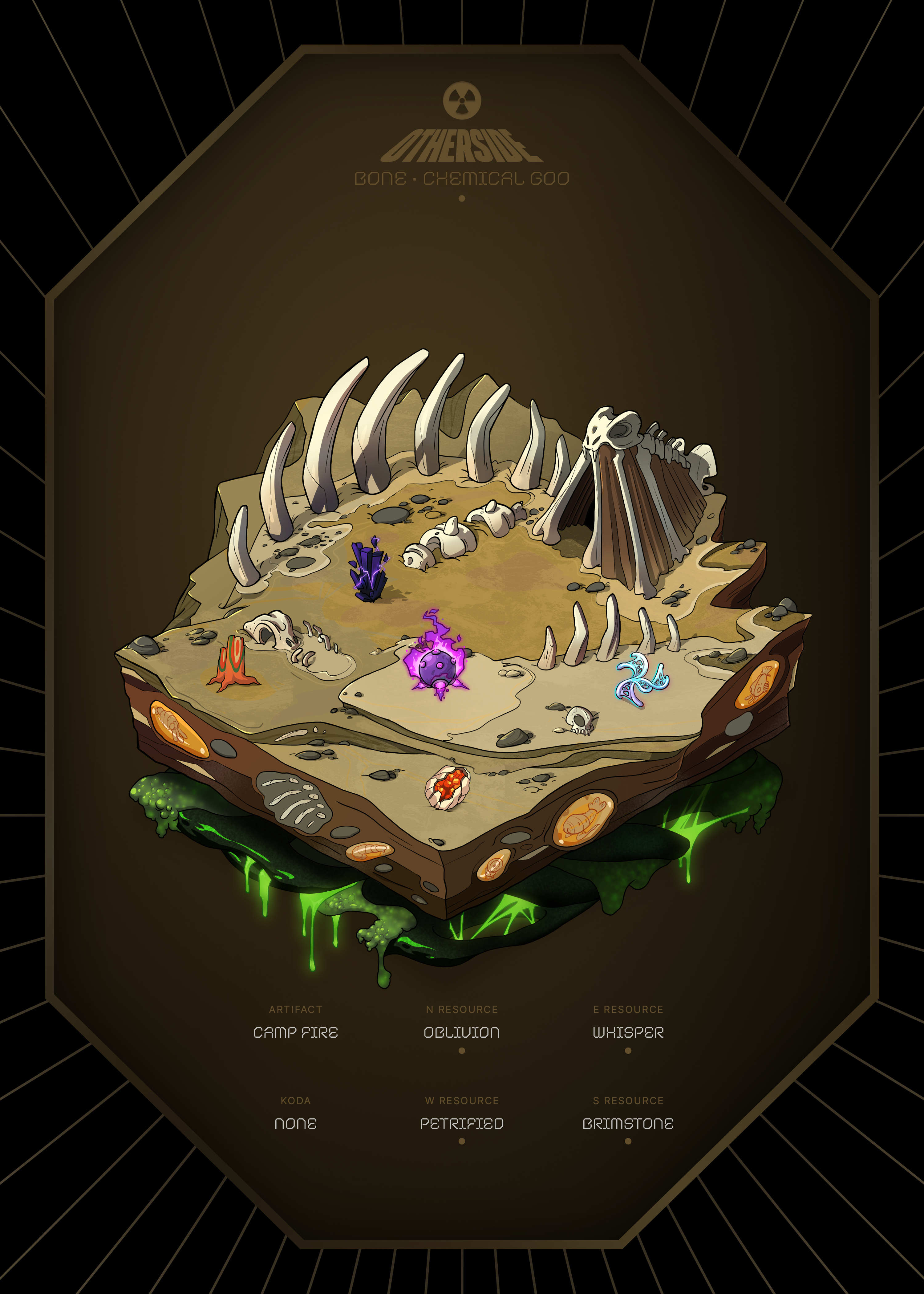 Otherdeed #15282 — Bone
