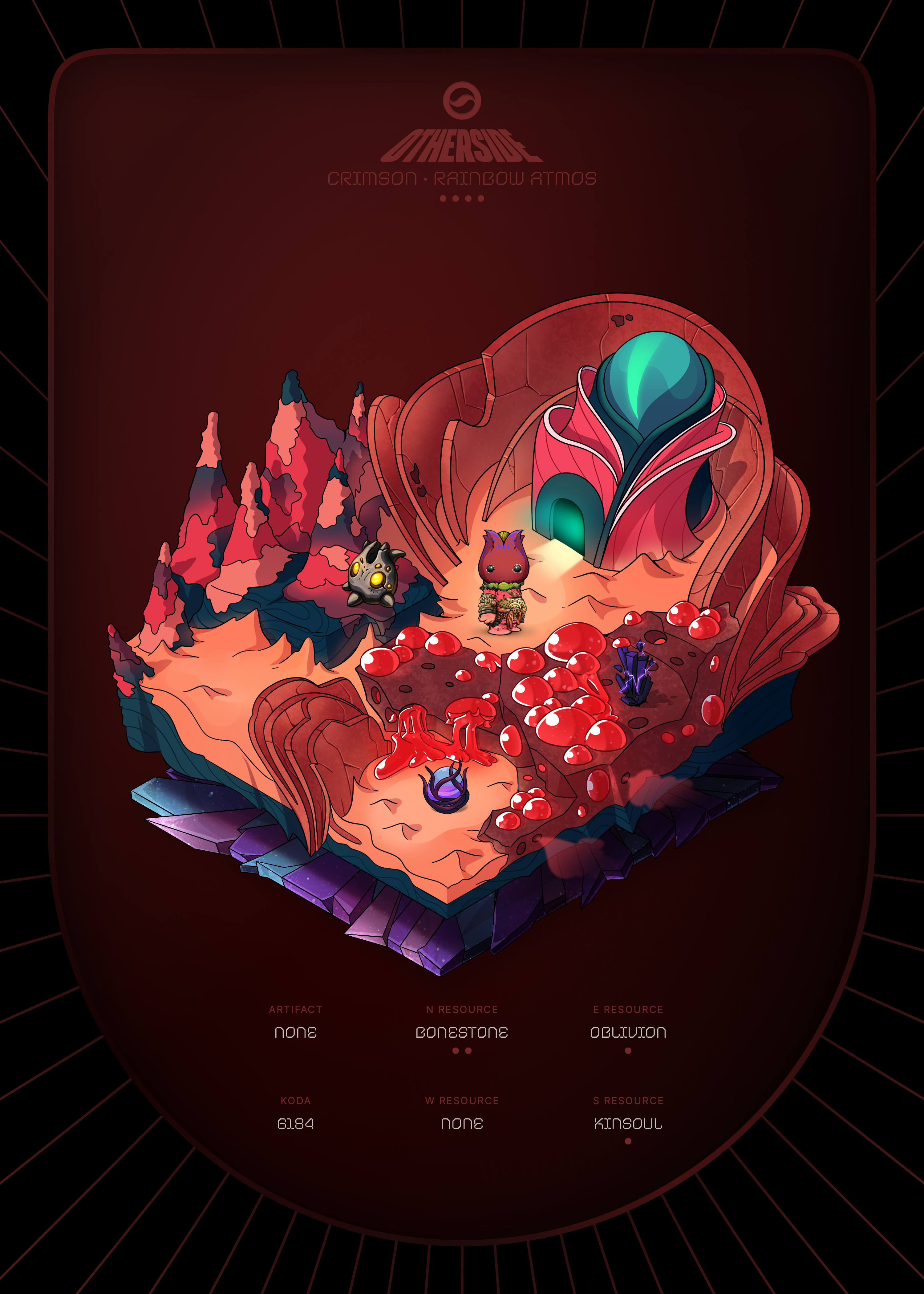 Otherdeed #71354 — Crimson