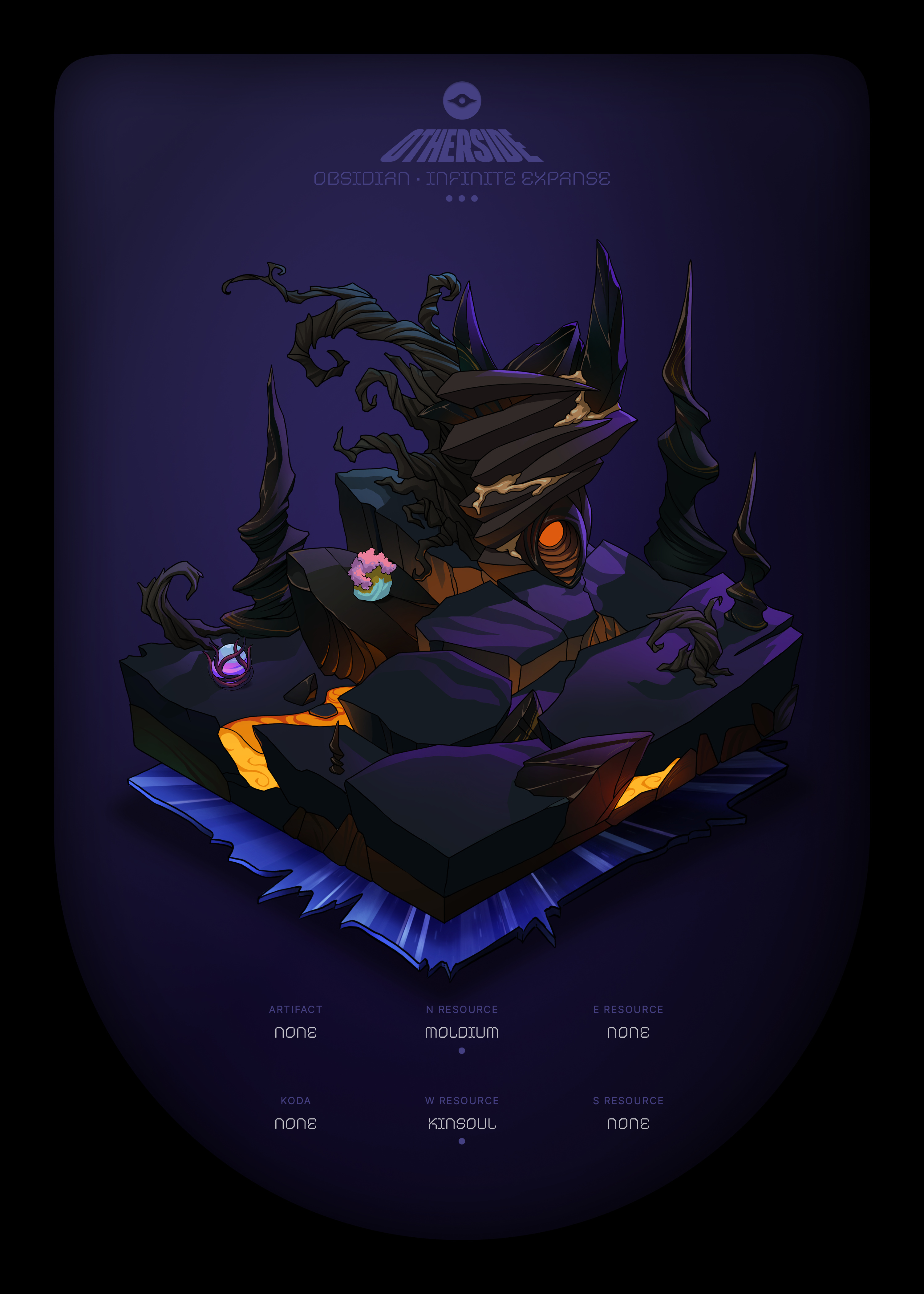 Otherdeed #63251 — Obsidian