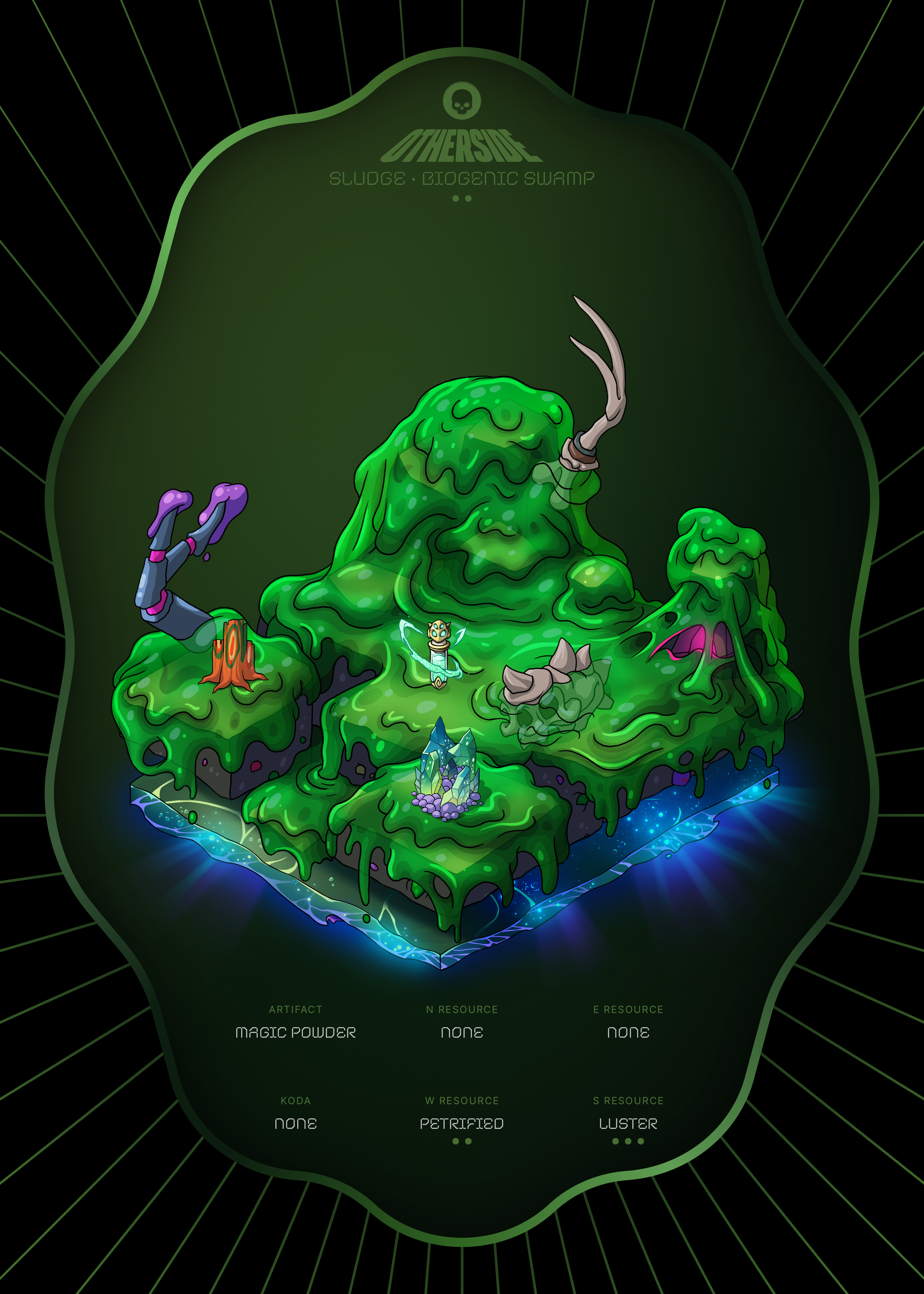 Otherdeed #4129 — Sludge