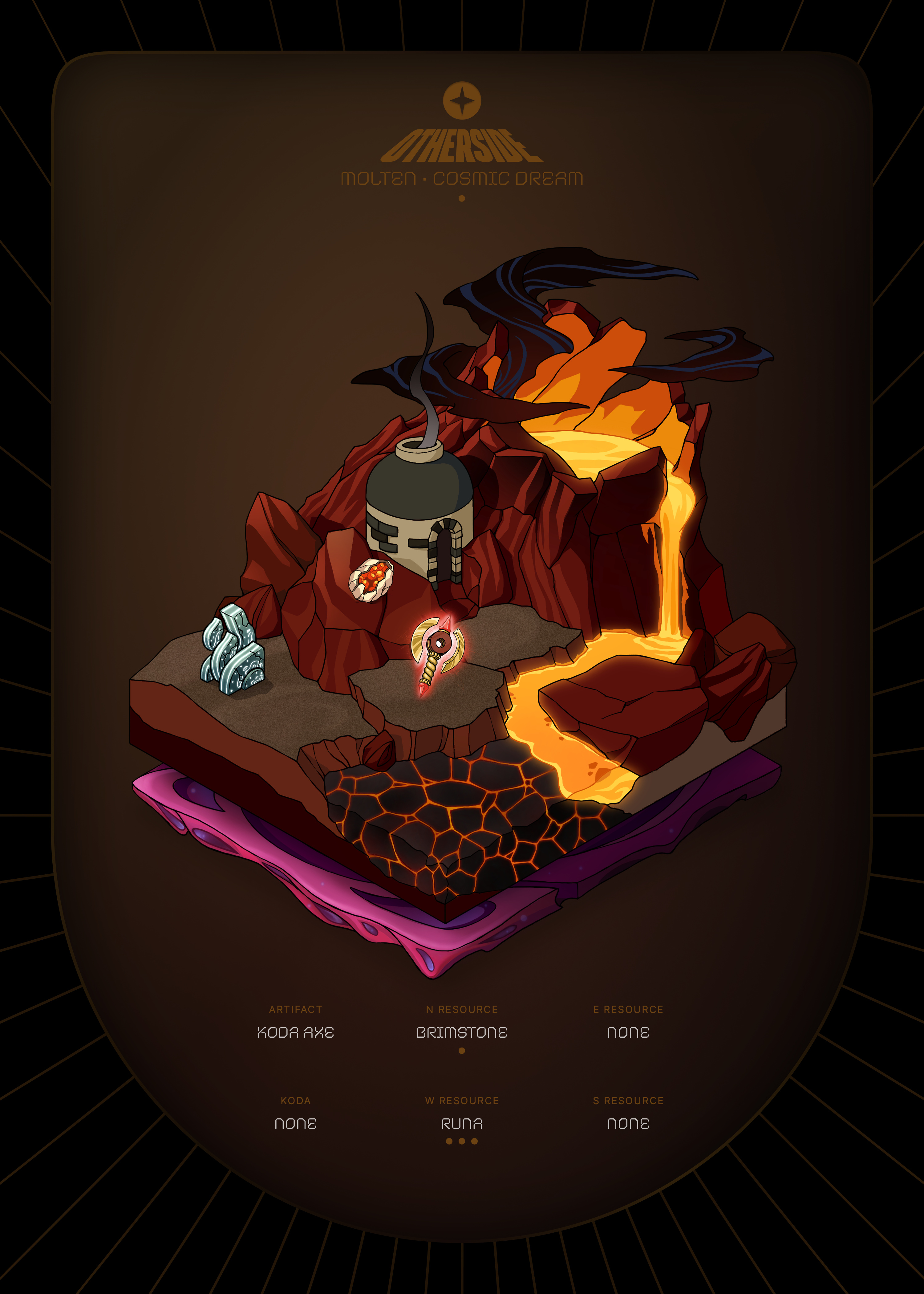 Otherdeed #30922 — Molten