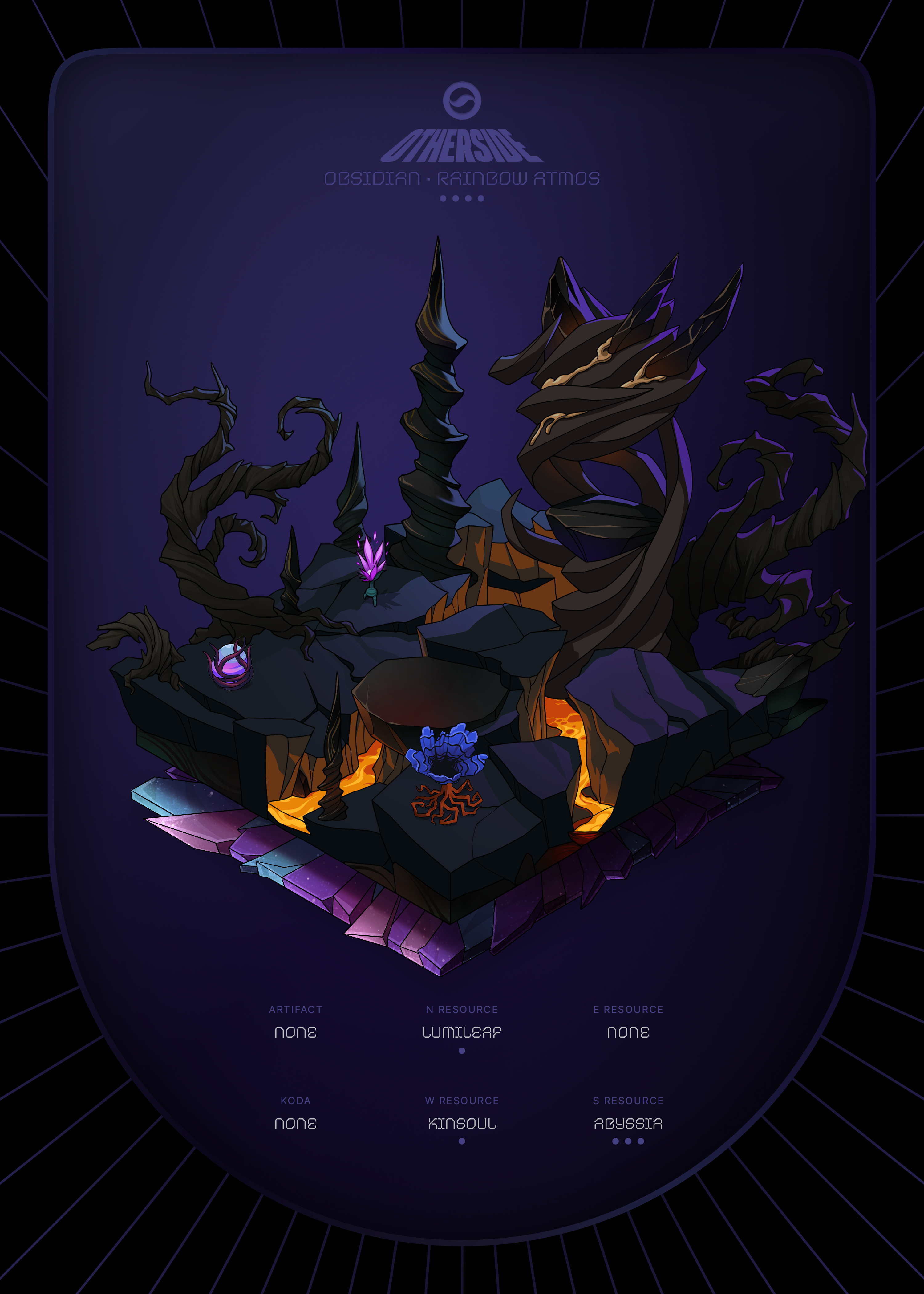 Otherdeed #66974 — Obsidian