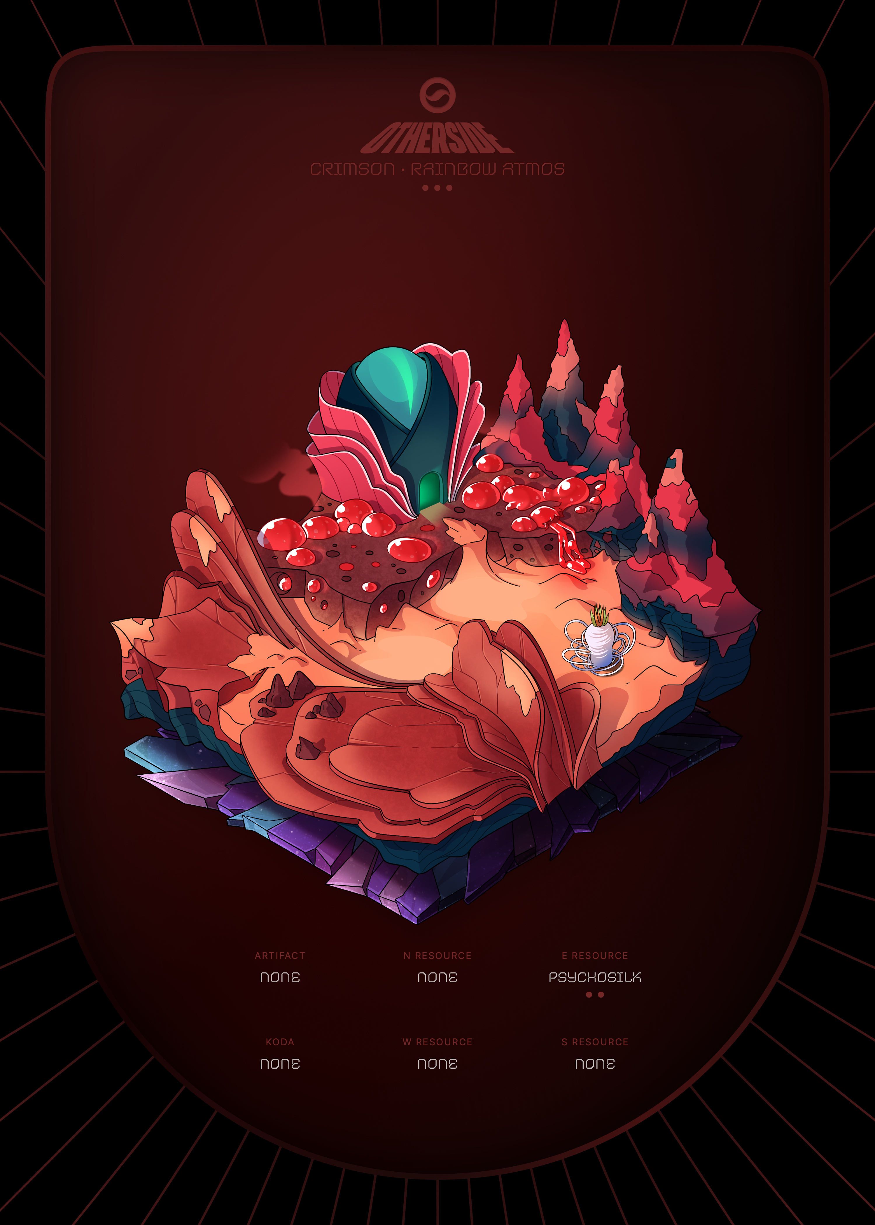 Otherdeed #80708 — Crimson