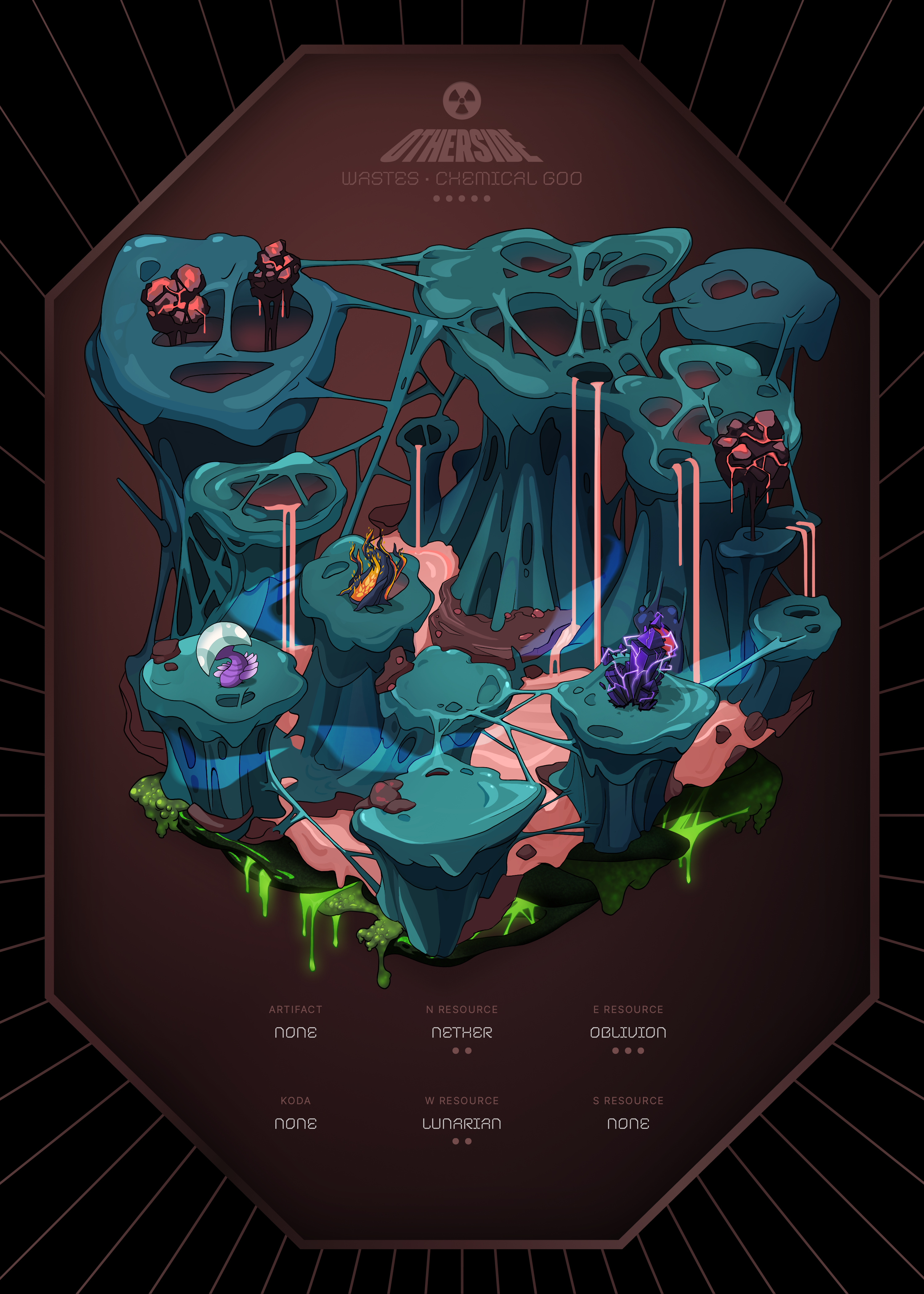 Otherdeed #10258 — Wastes