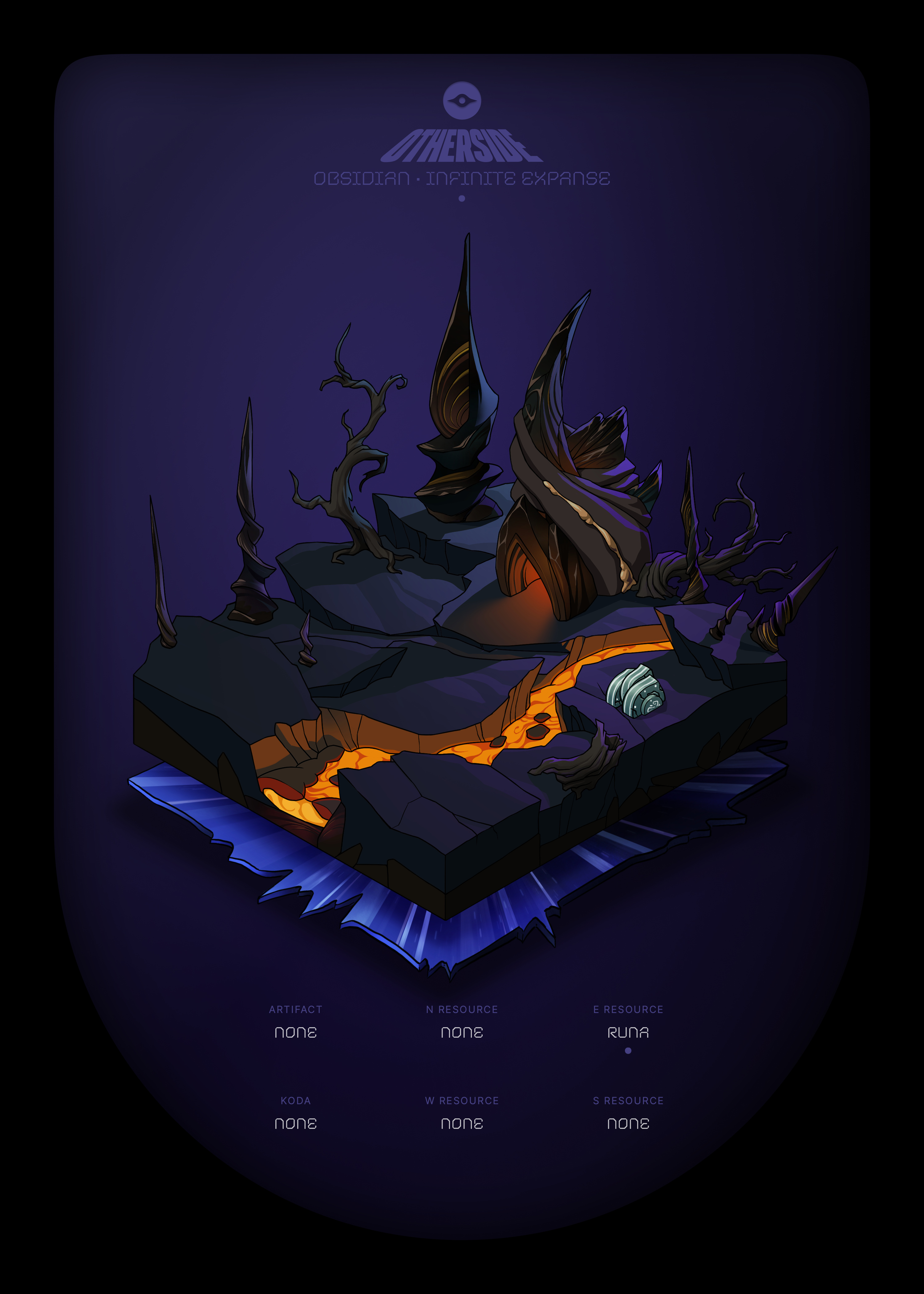 Otherdeed #40068 — Obsidian