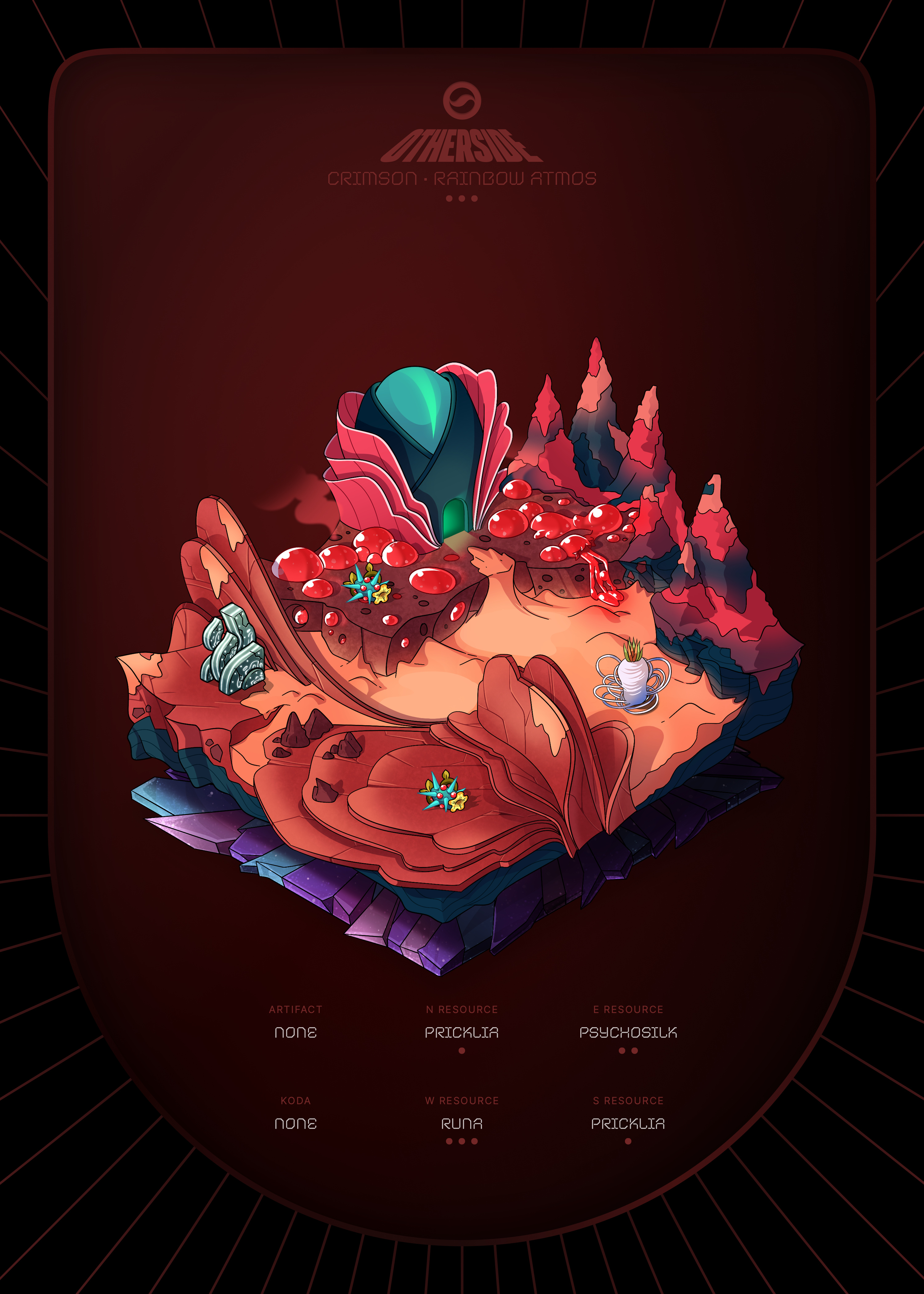 Otherdeed #79147 — Crimson