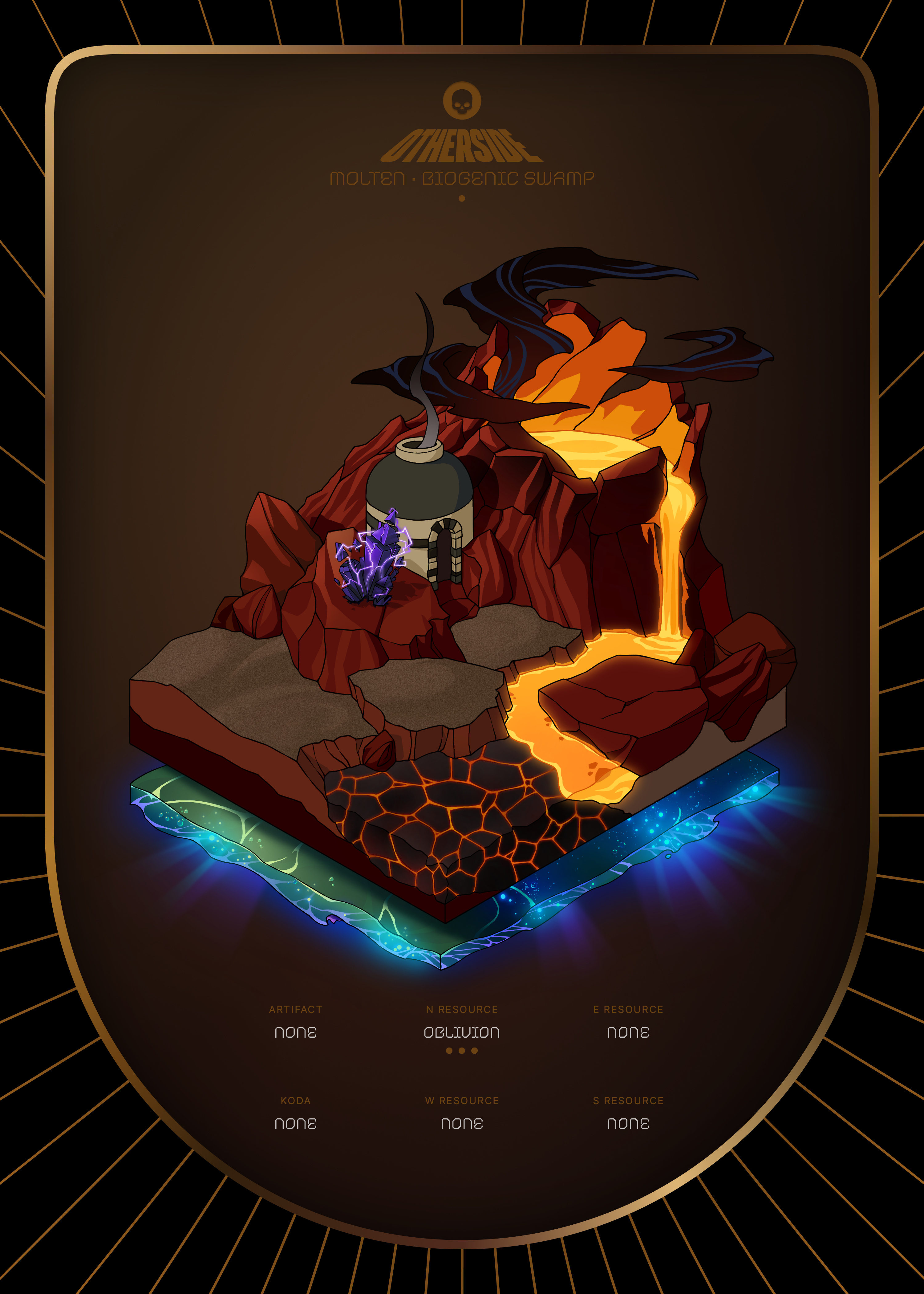 Otherdeed #4646 — Molten