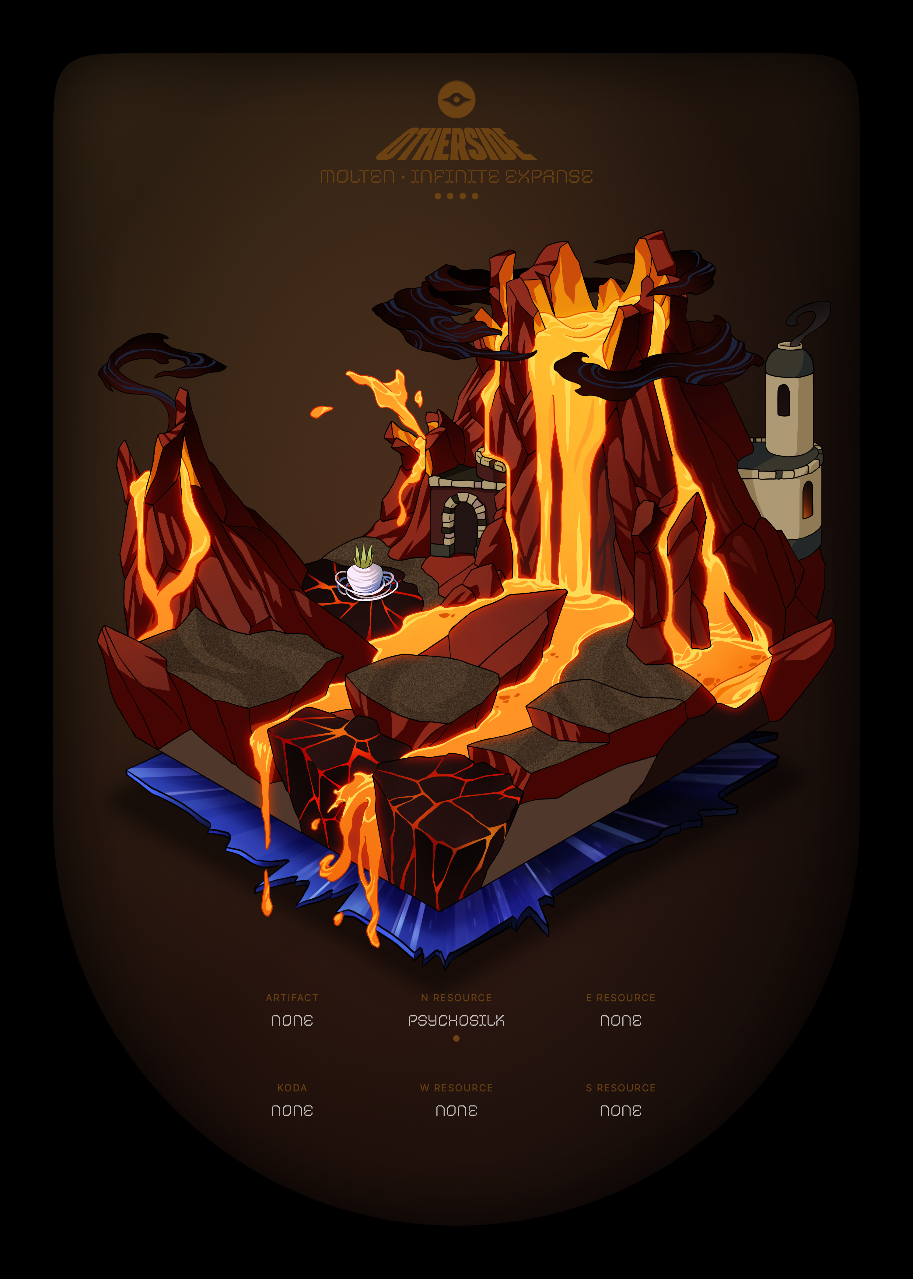 Otherdeed #56043 — Molten