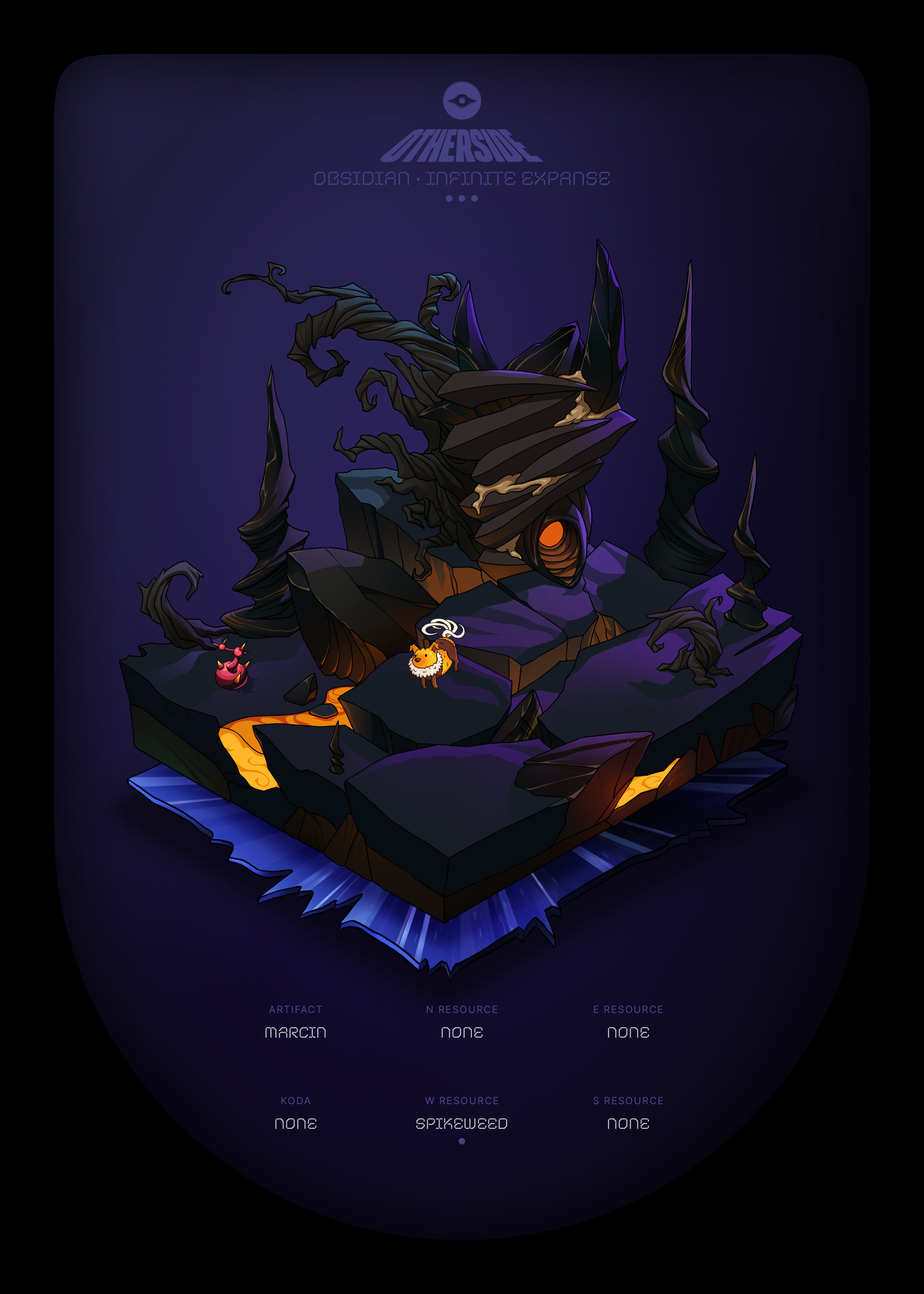 Otherdeed #48772 — Obsidian