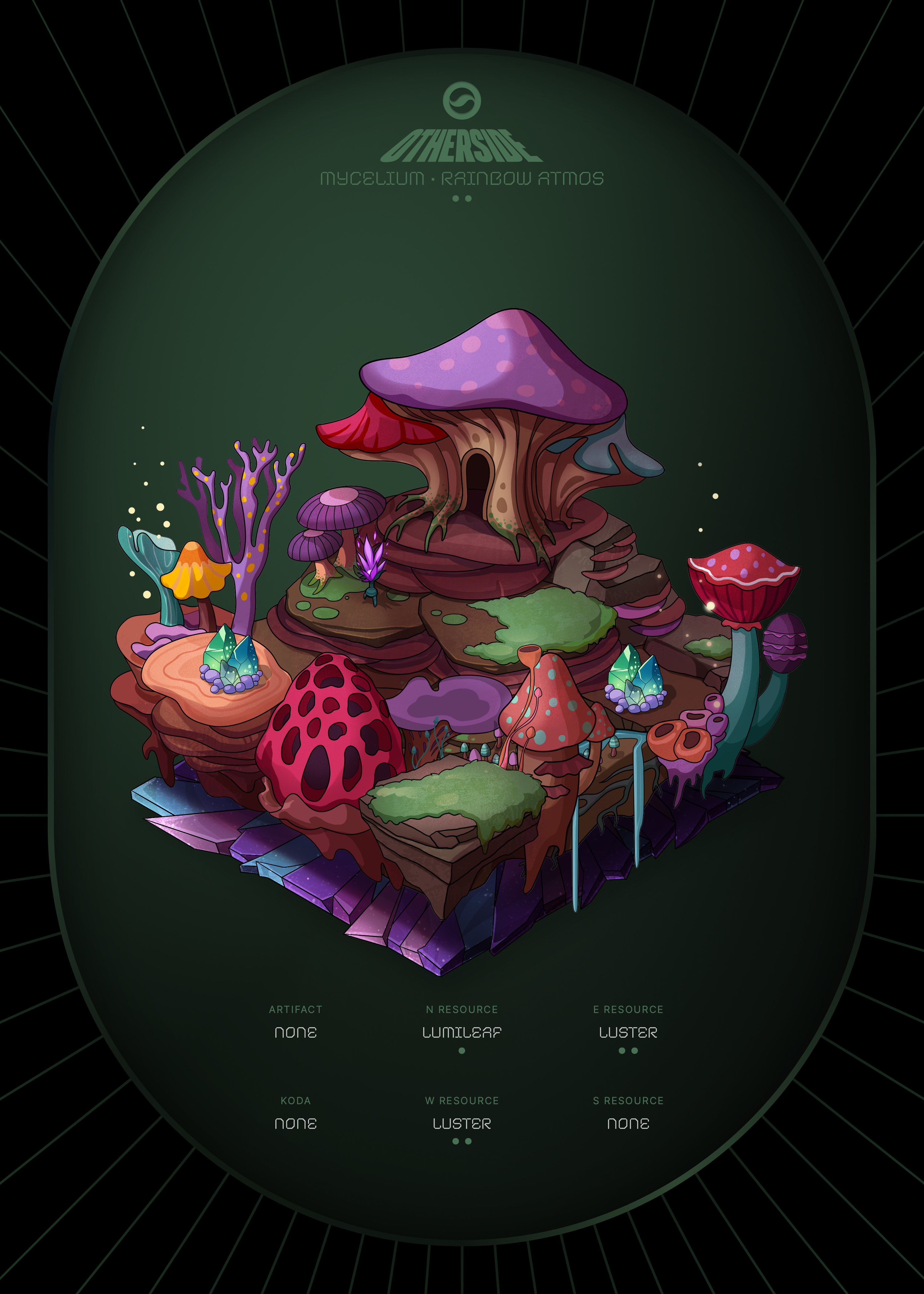 Otherdeed #84654 — Mycelium