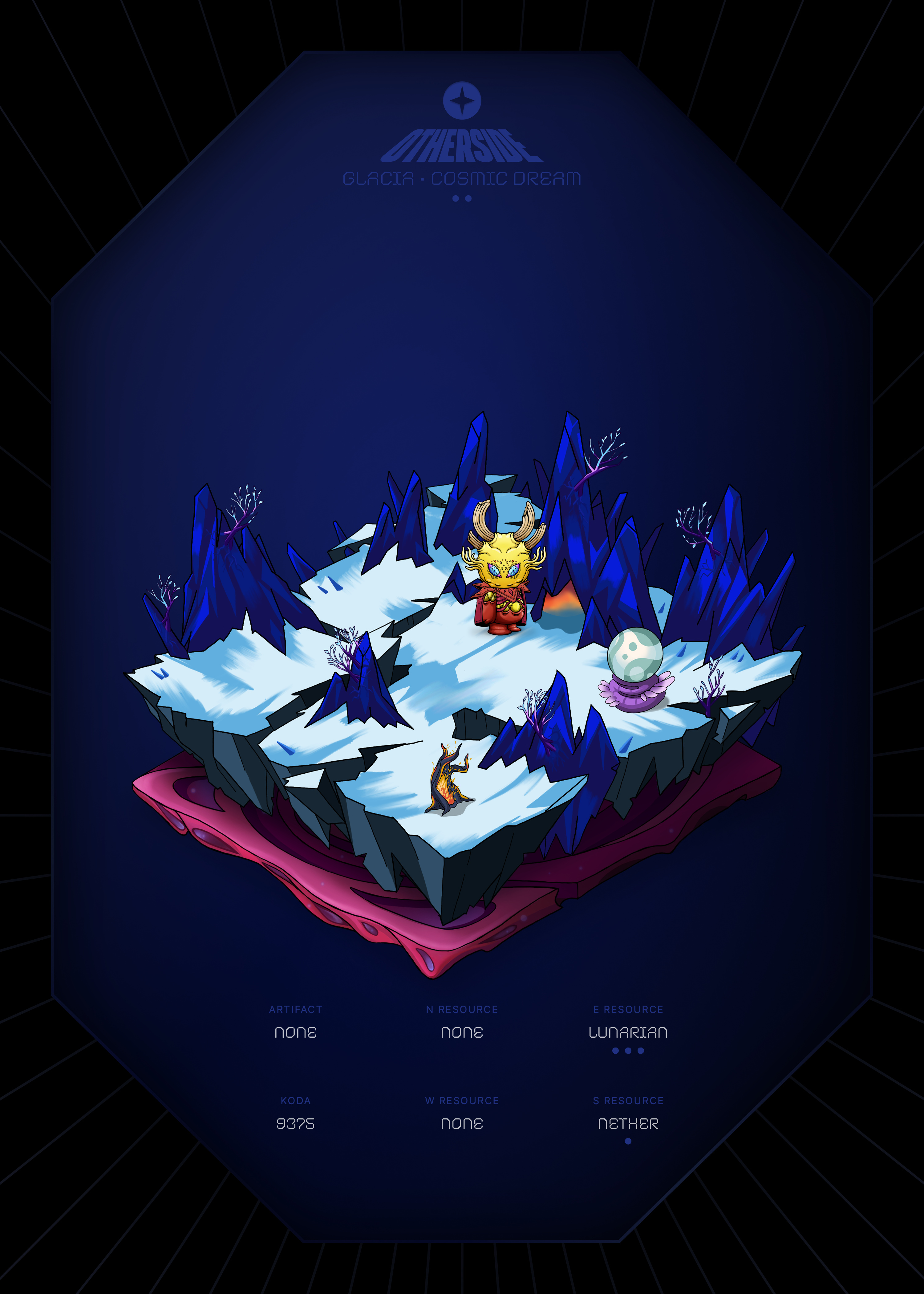 Otherdeed #32231 — Glacia