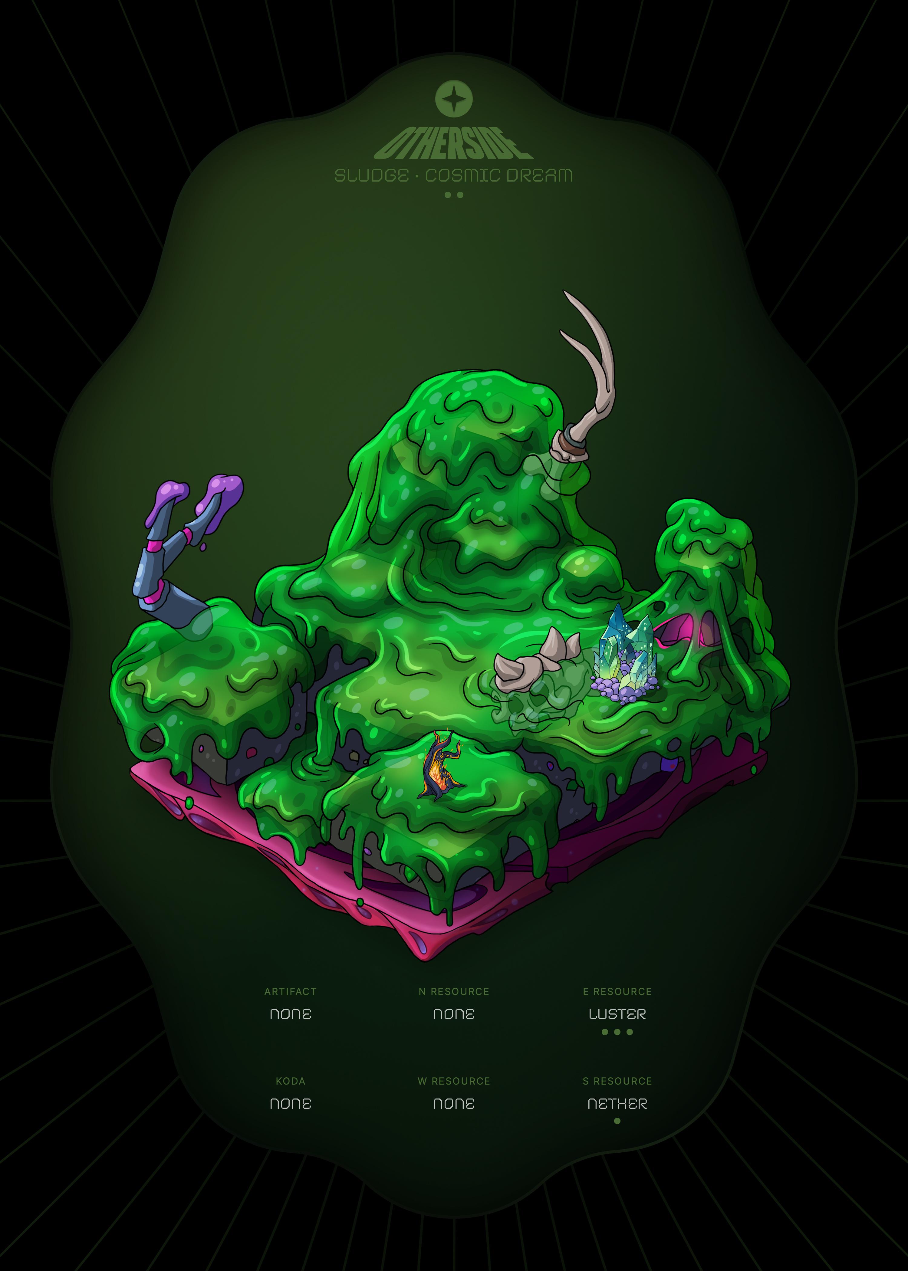 Otherdeed #36908 — Sludge