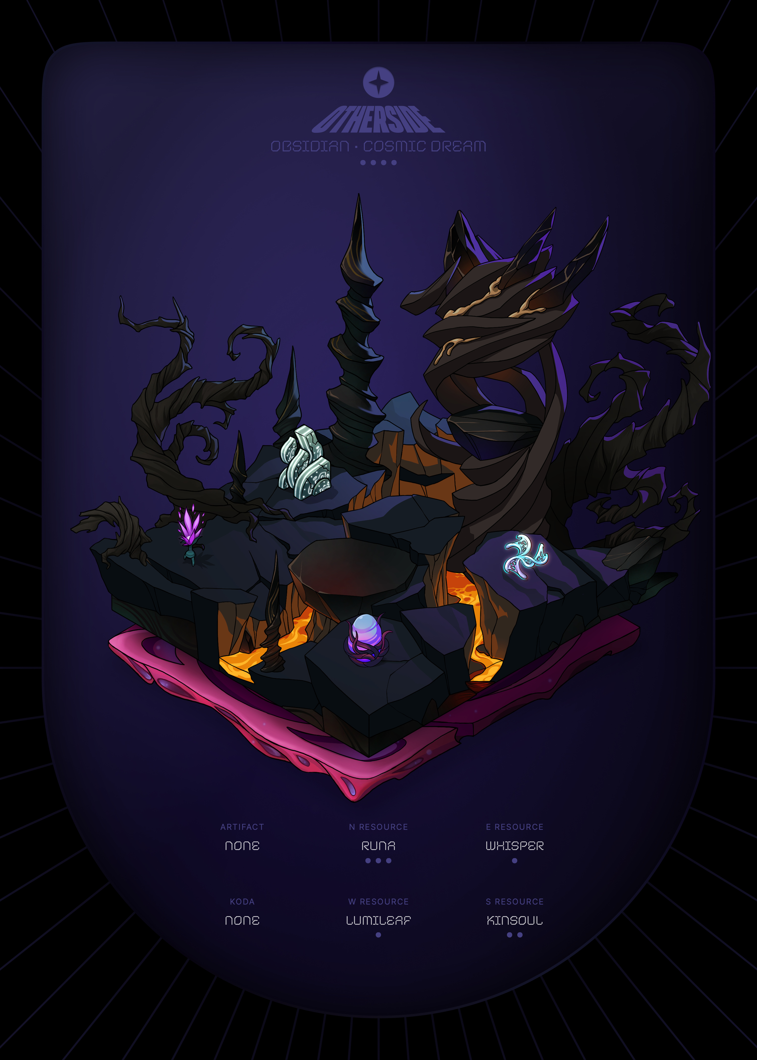 Otherdeed #30478 — Obsidian