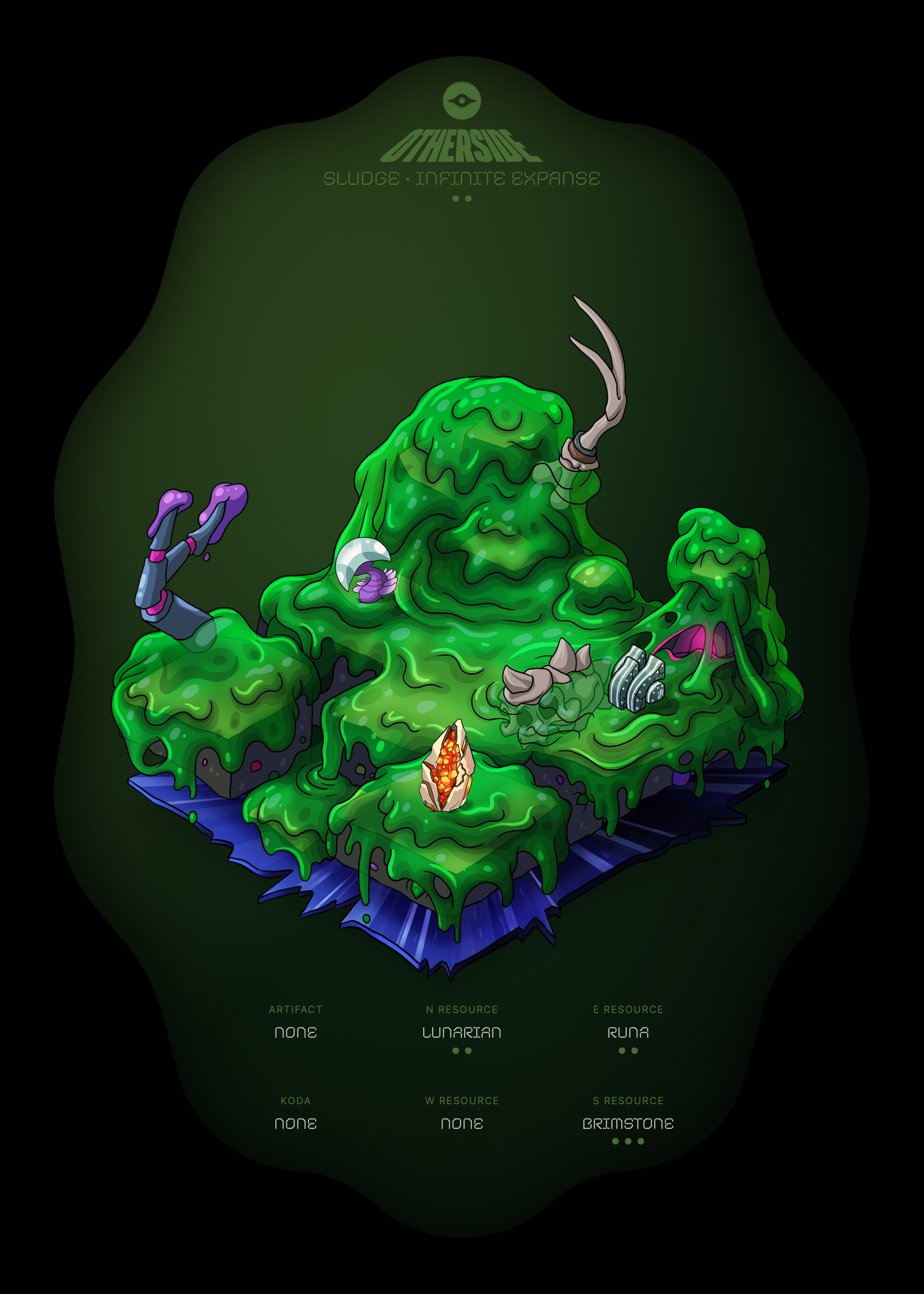 Otherdeed #61751 — Sludge