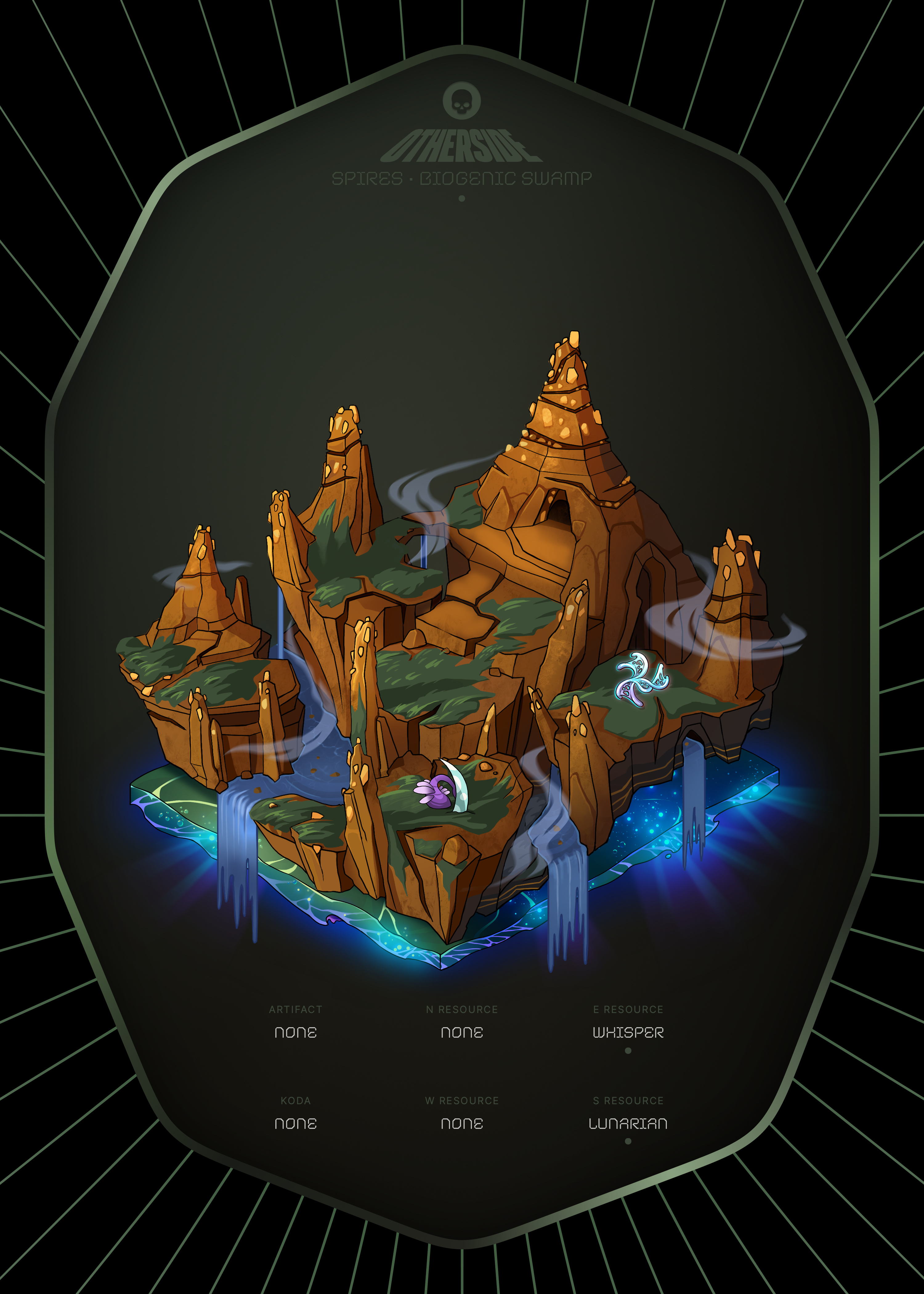 Otherdeed #7541 — Spires