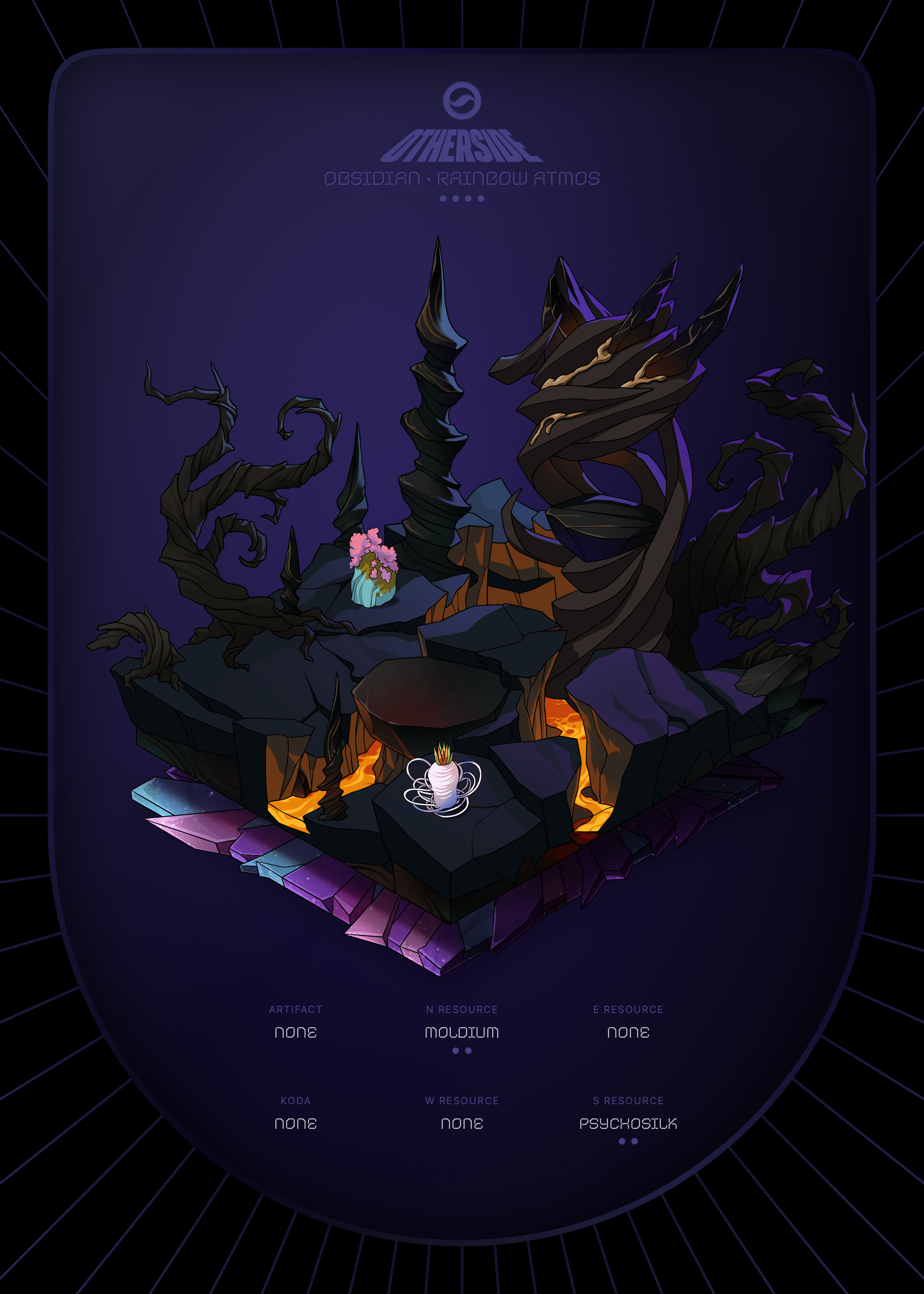 Otherdeed #79945 — Obsidian