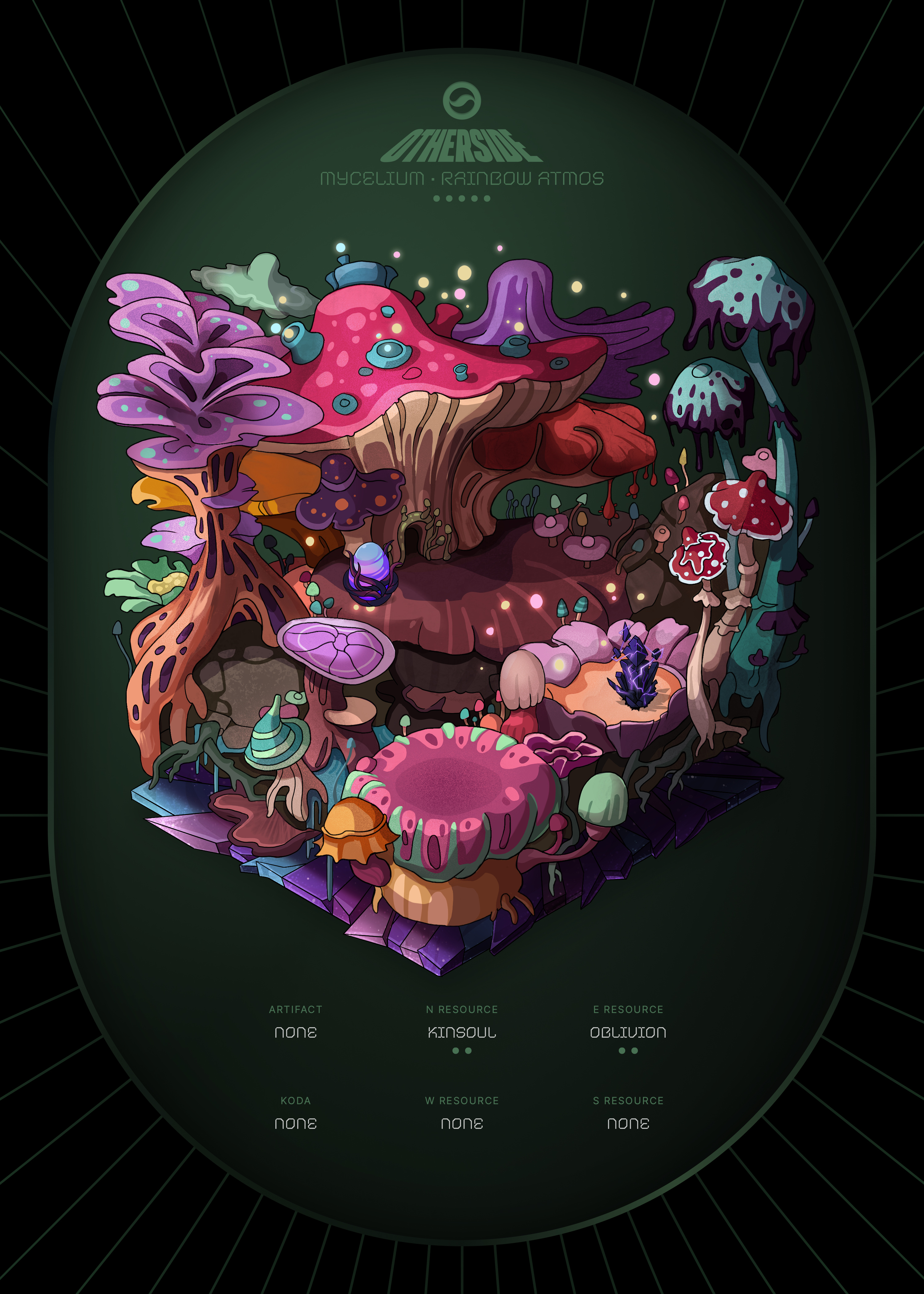 Otherdeed #76996 — Mycelium