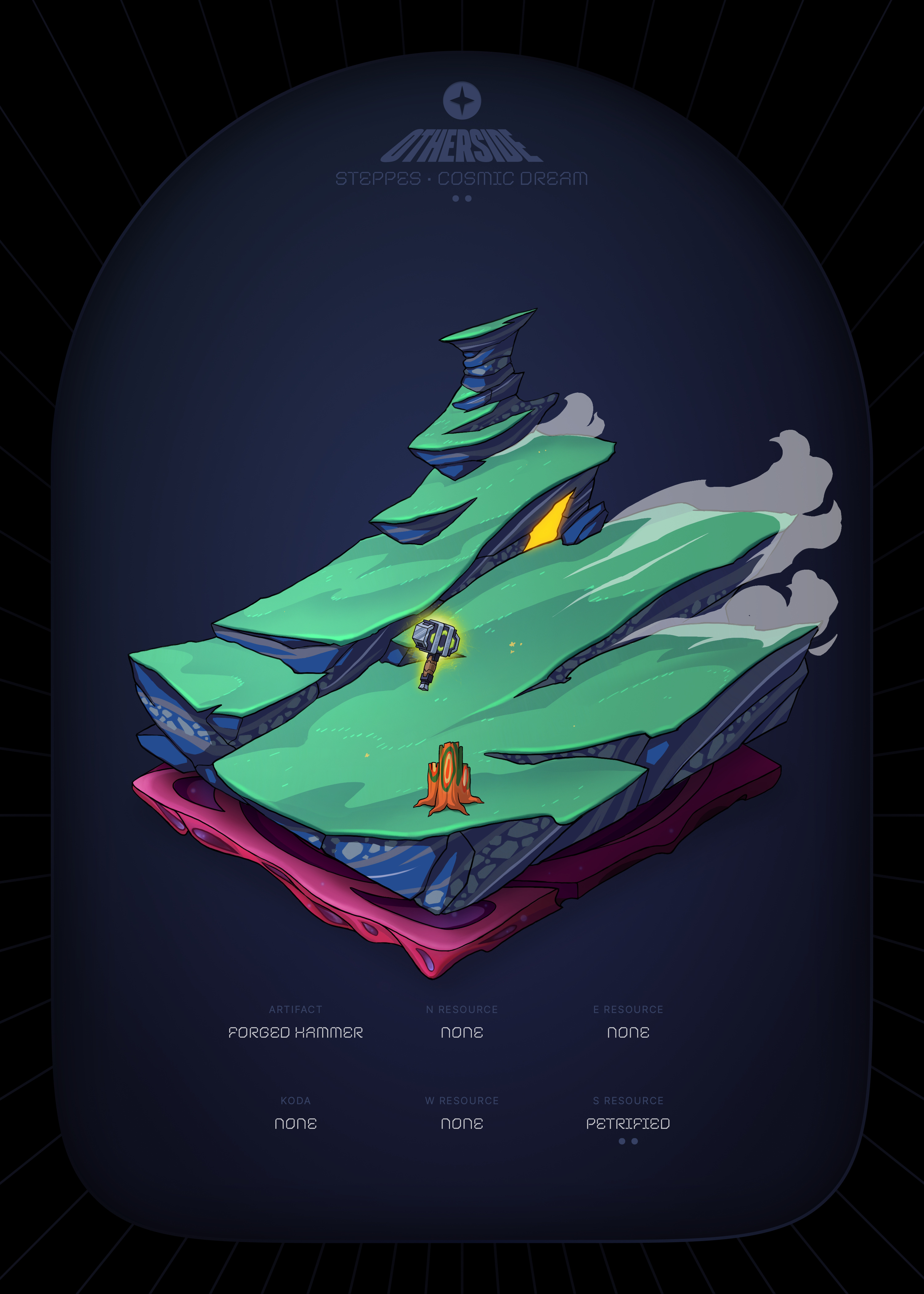 Otherdeed #33003 — Steppes