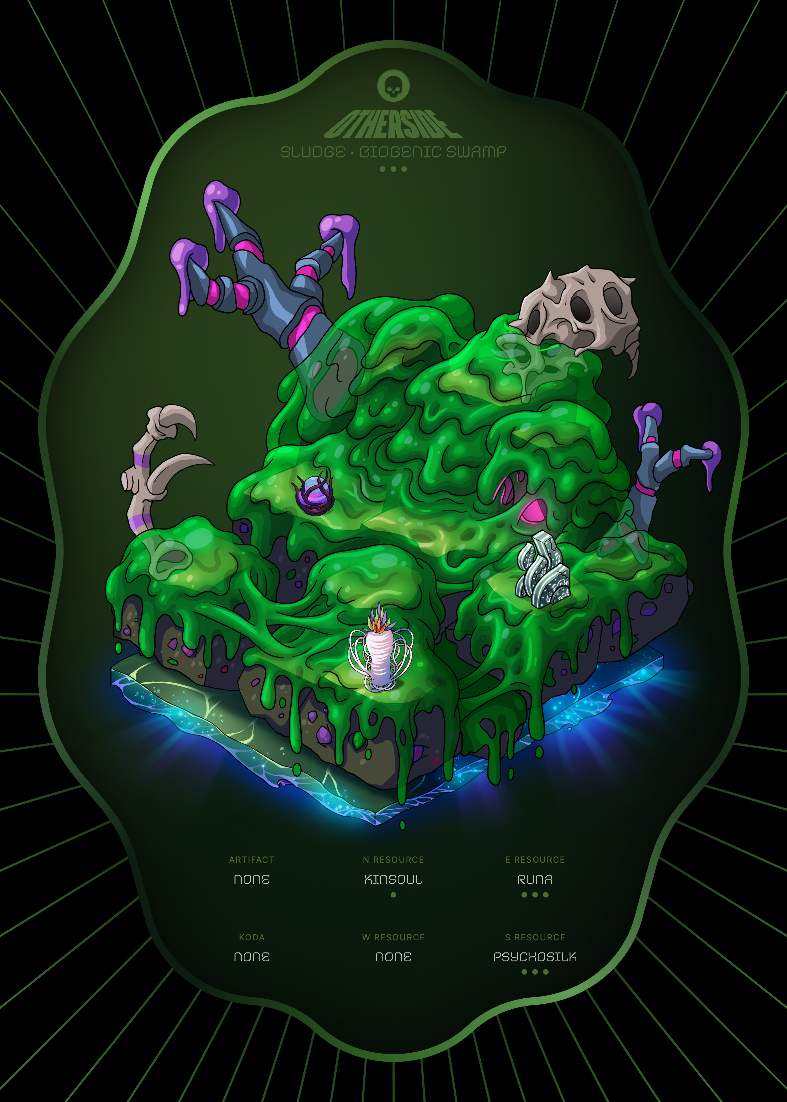 Otherdeed #8462 — Sludge