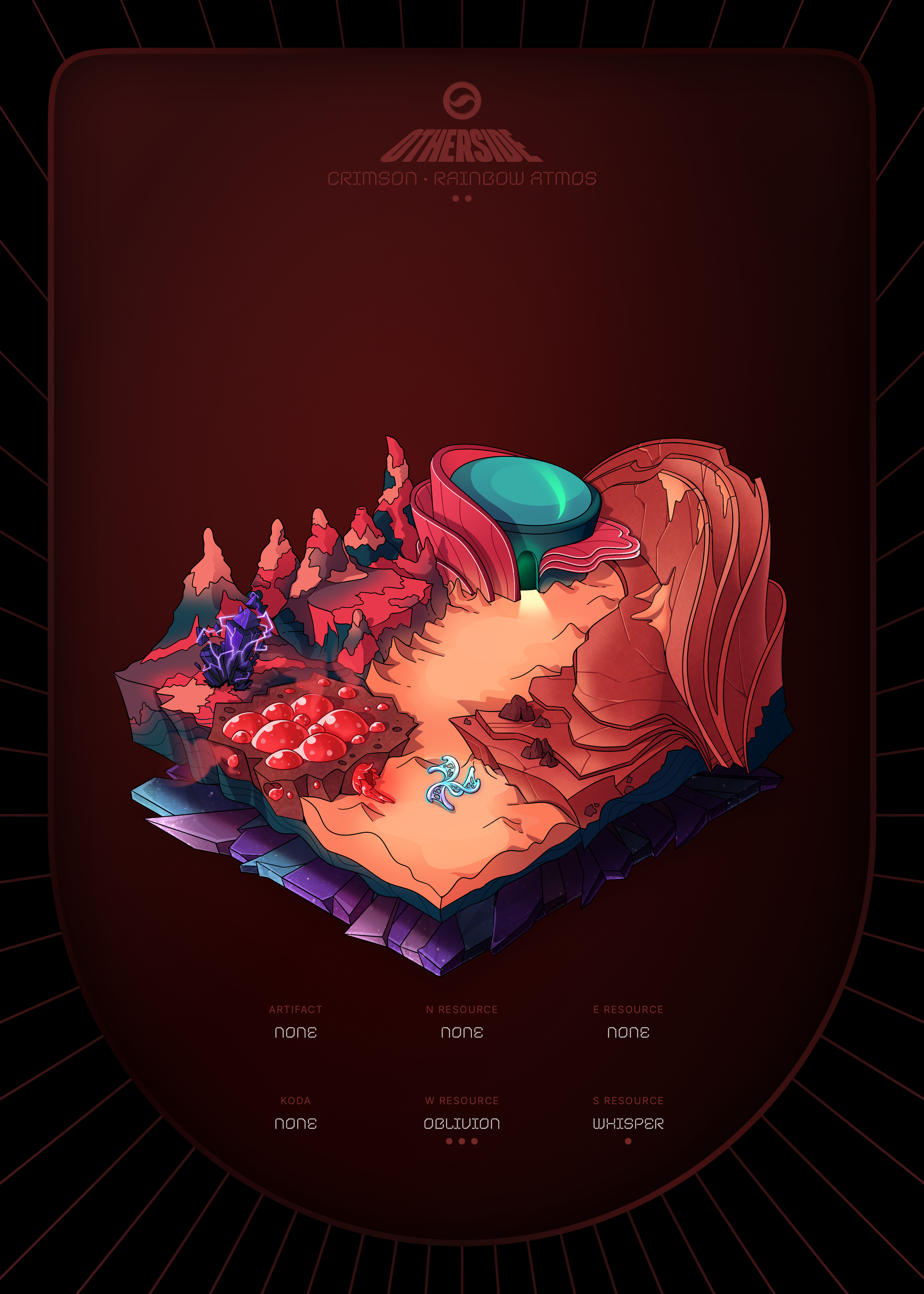 Otherdeed #83685 — Crimson
