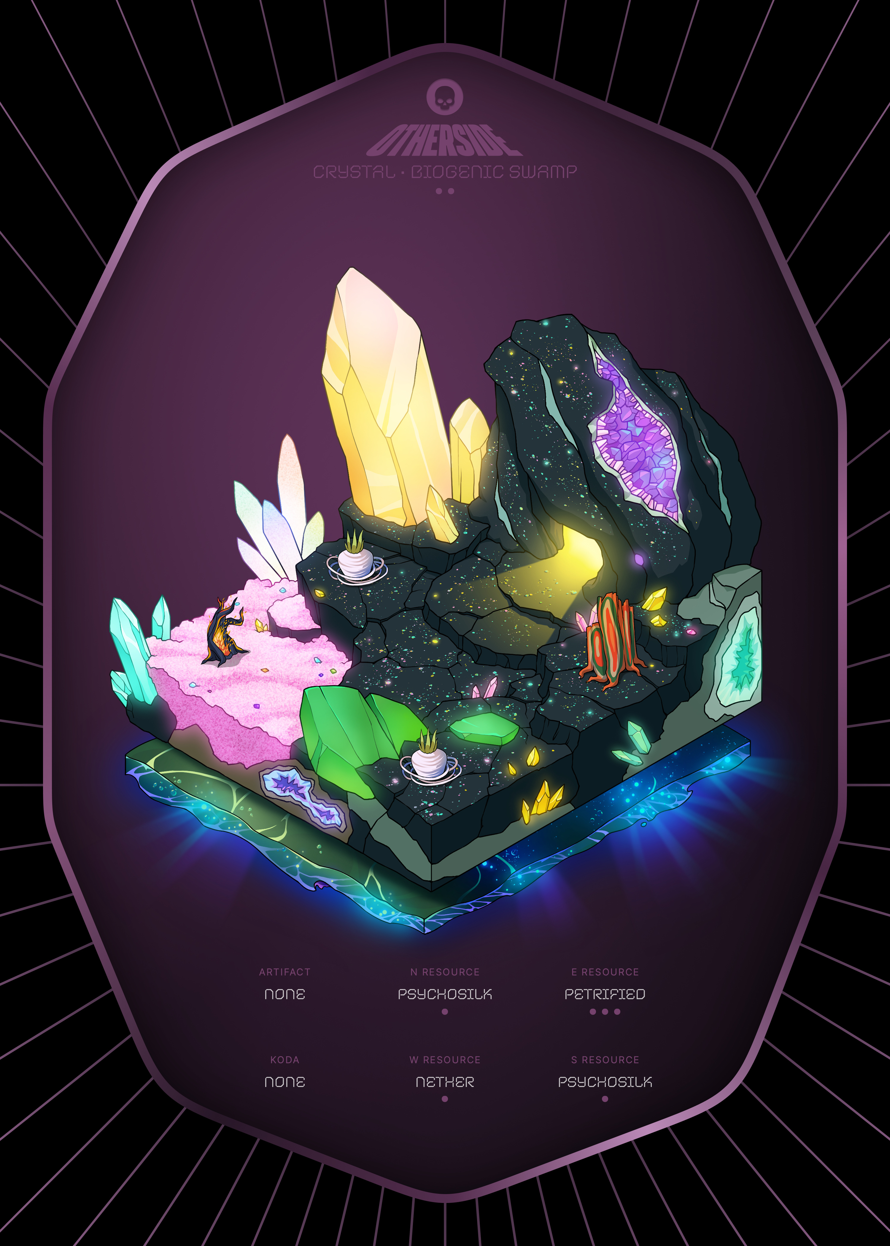Otherdeed #7703 — Crystal