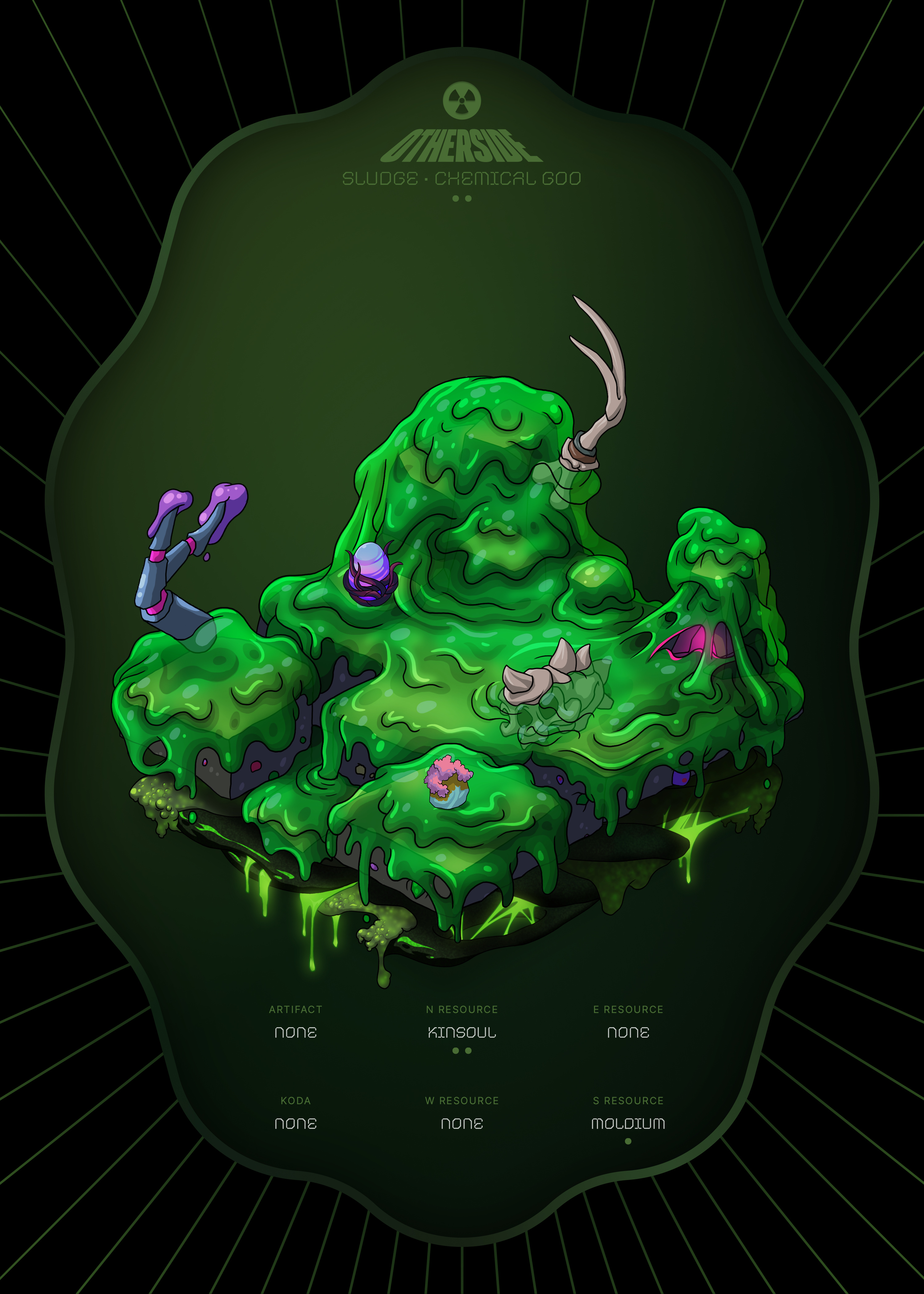 Otherdeed #12962 — Sludge