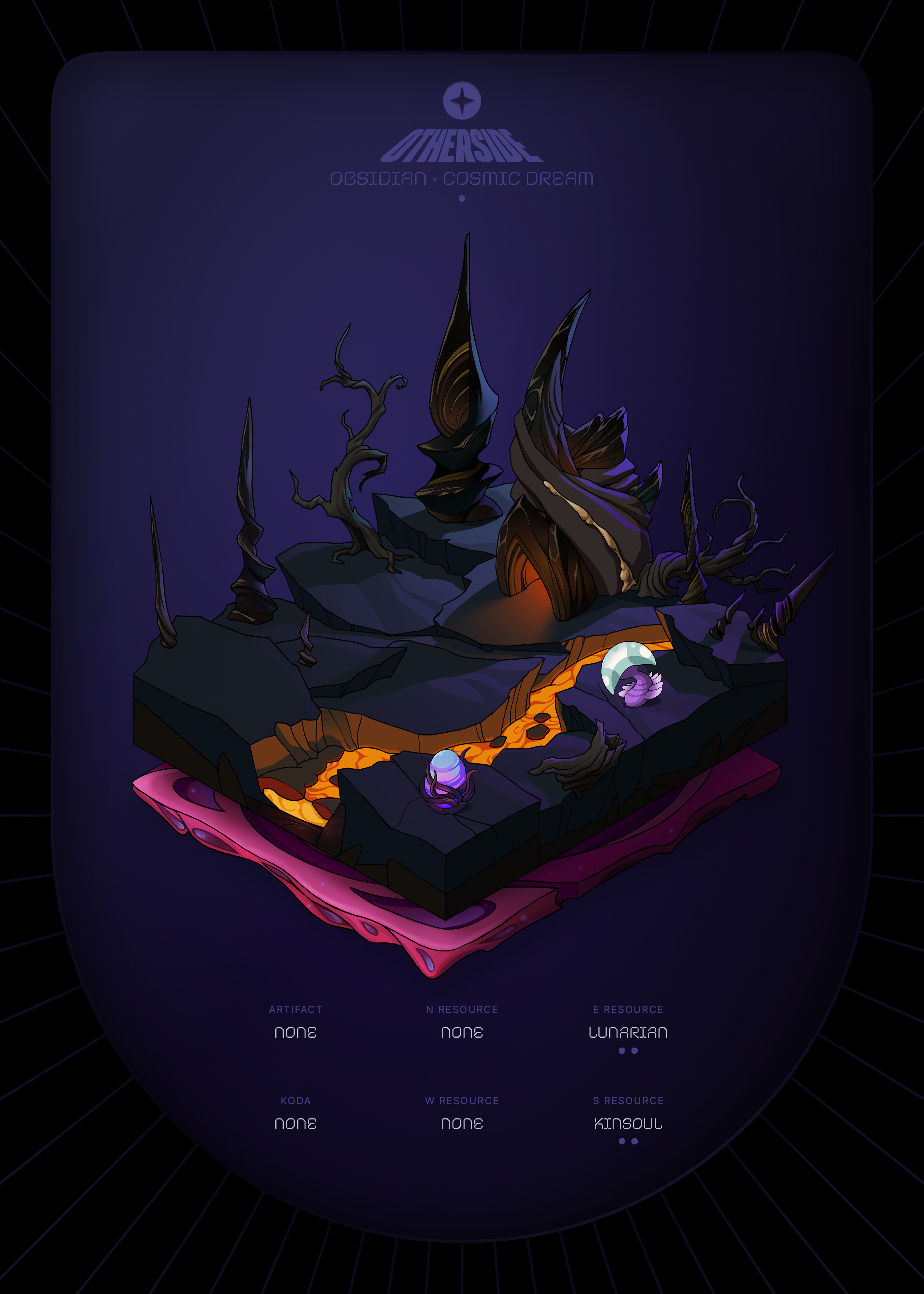 Otherdeed #98849 — Obsidian