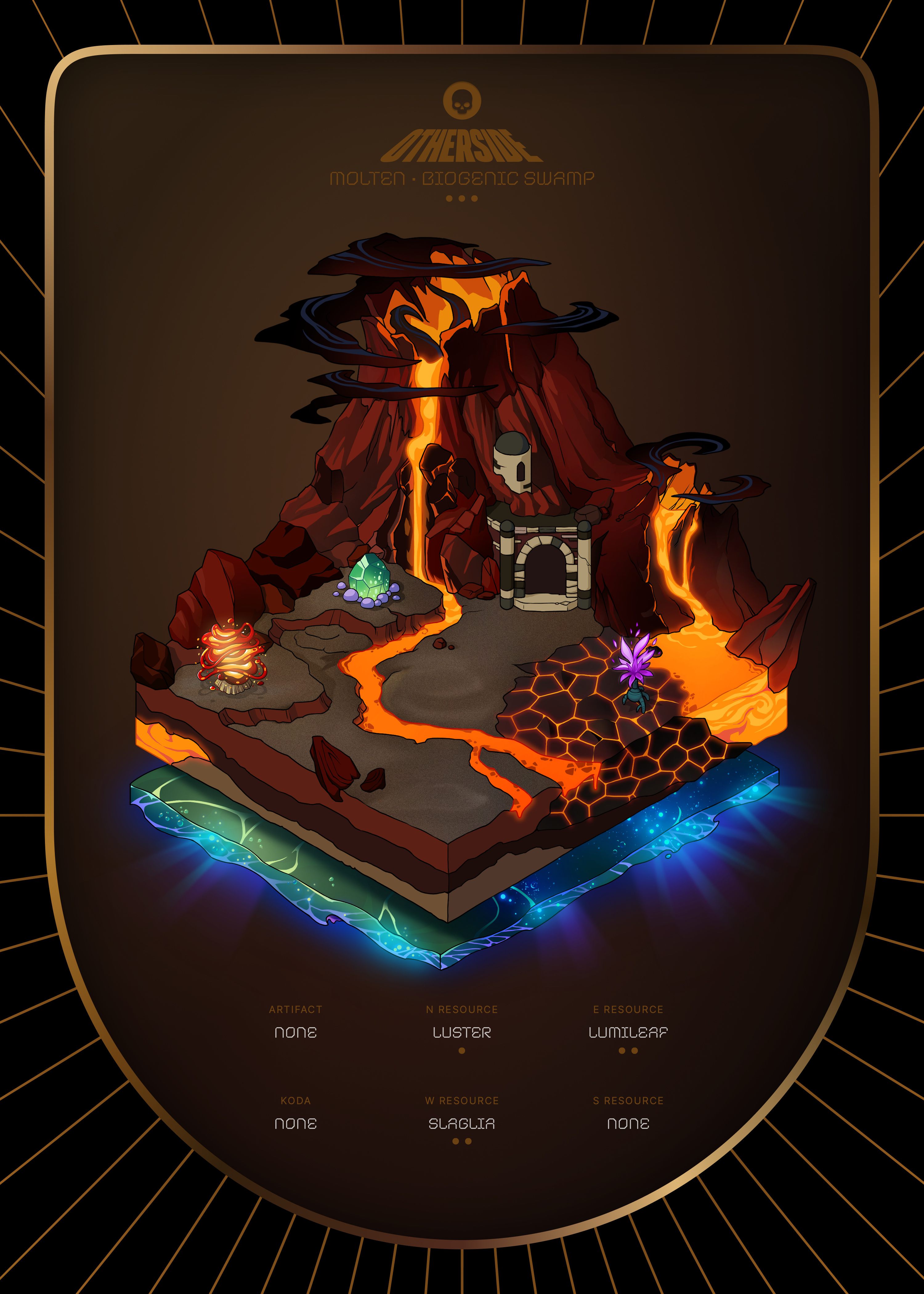 Otherdeed #973 — Molten