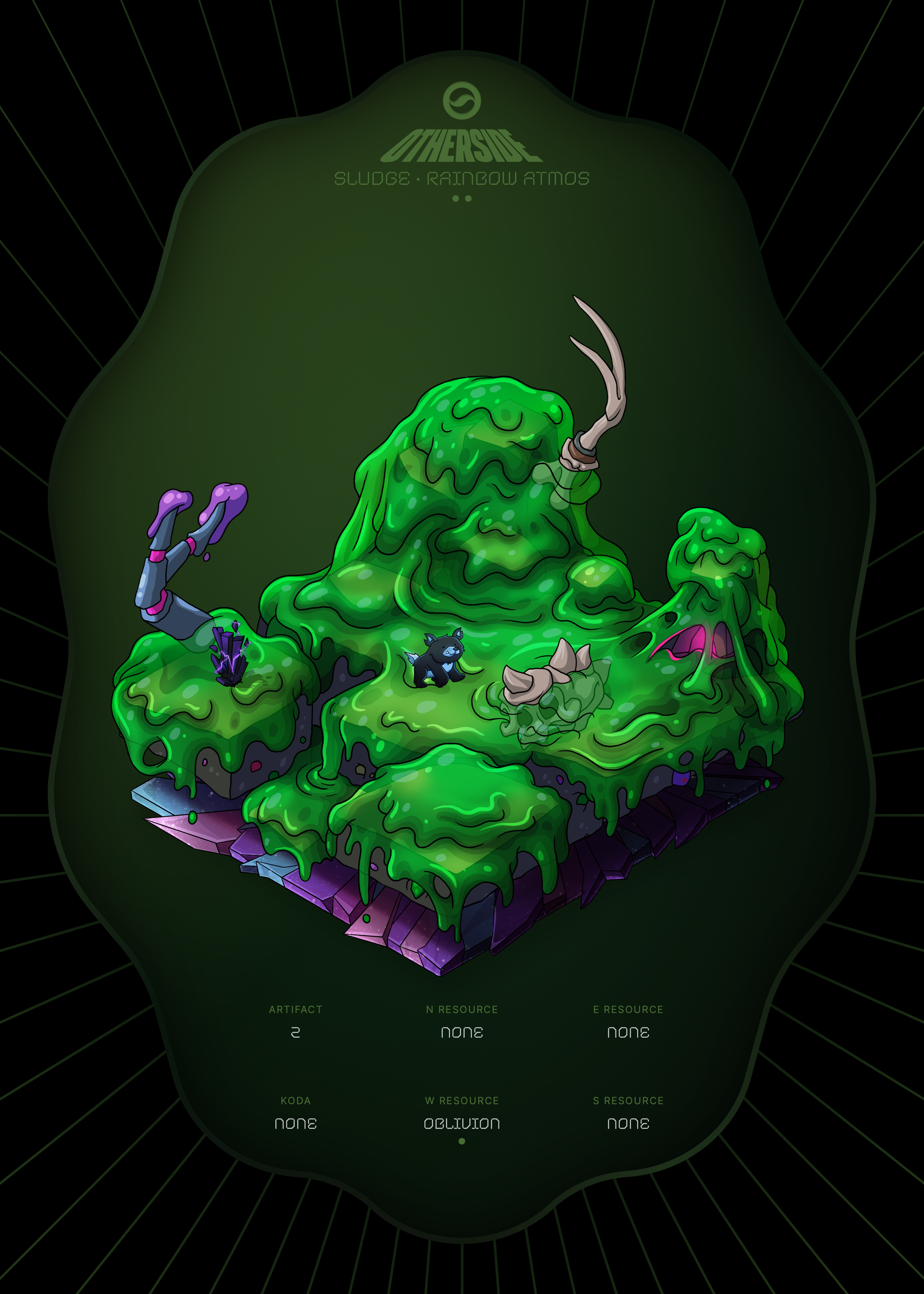 Otherdeed #78644 — Sludge