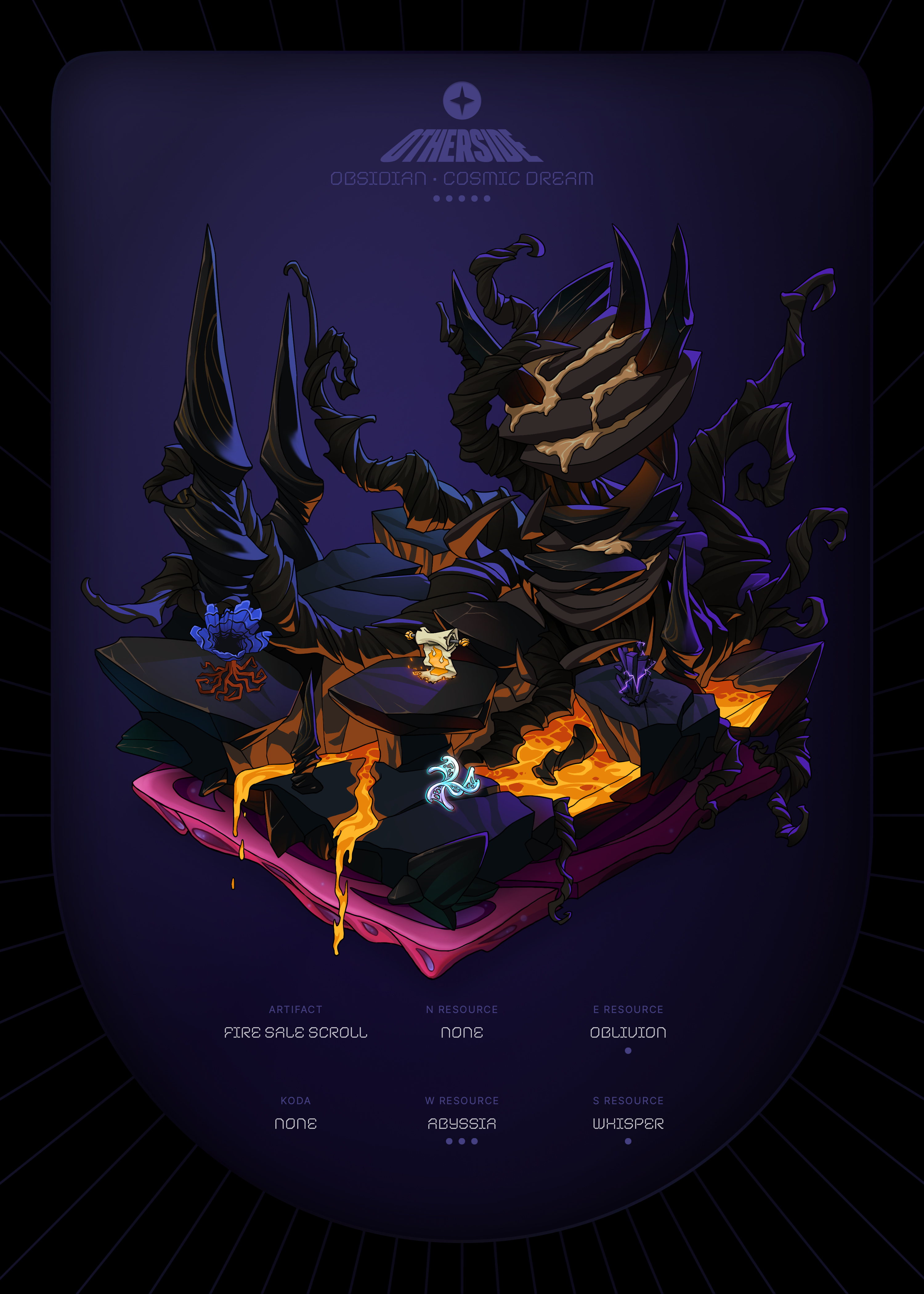 Otherdeed #30777 — Obsidian
