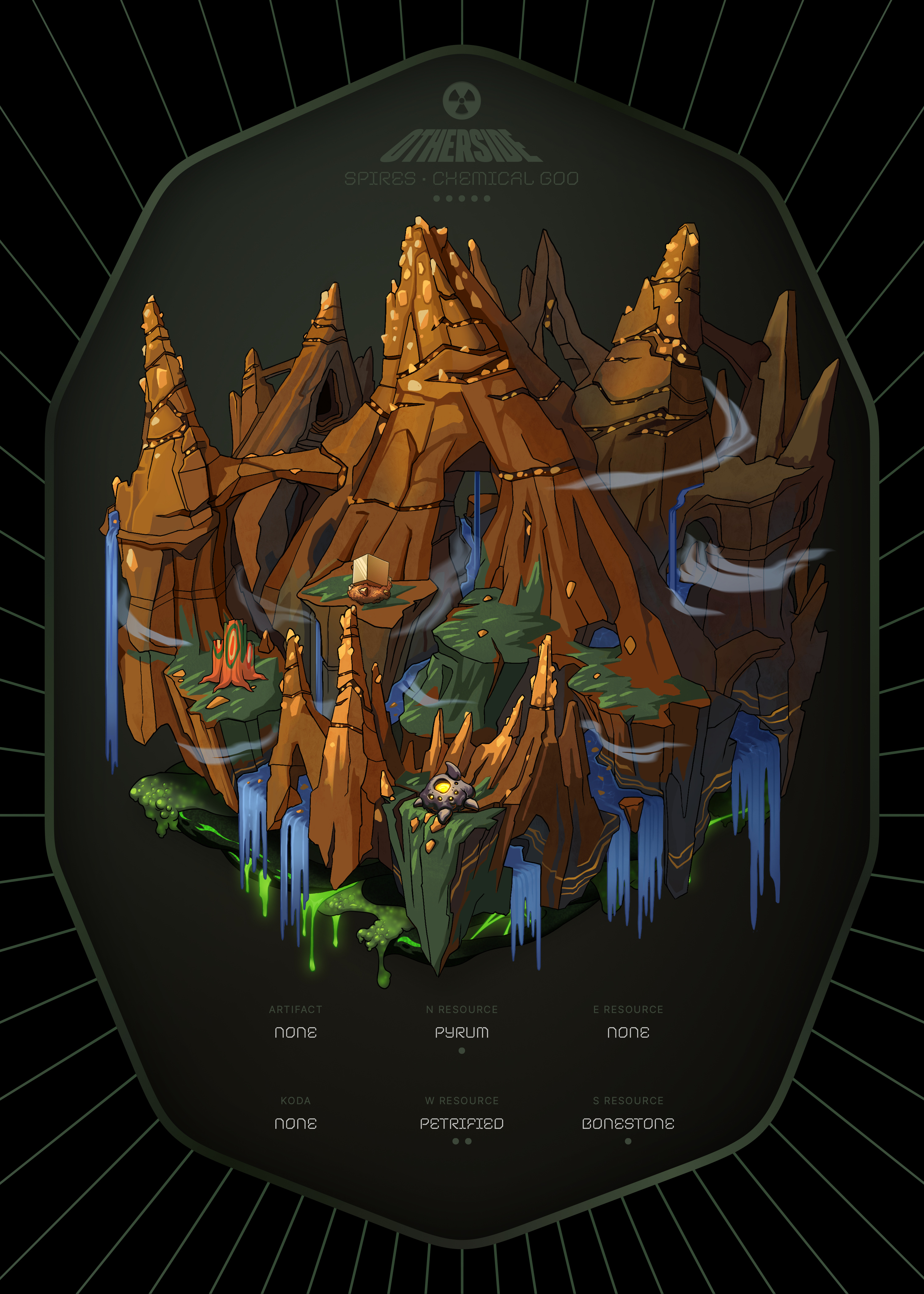Otherdeed #16696 — Spires