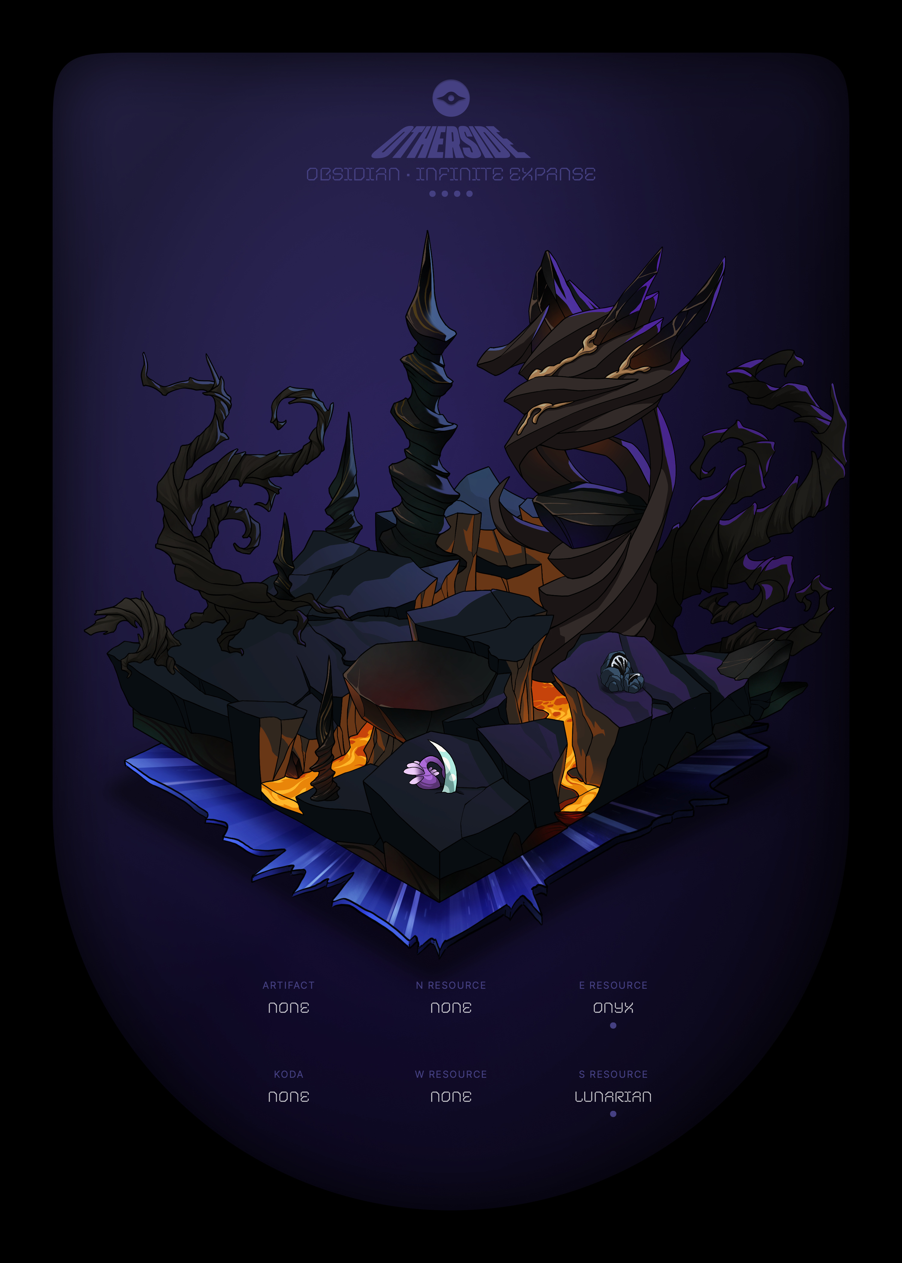 Otherdeed #61122 — Obsidian