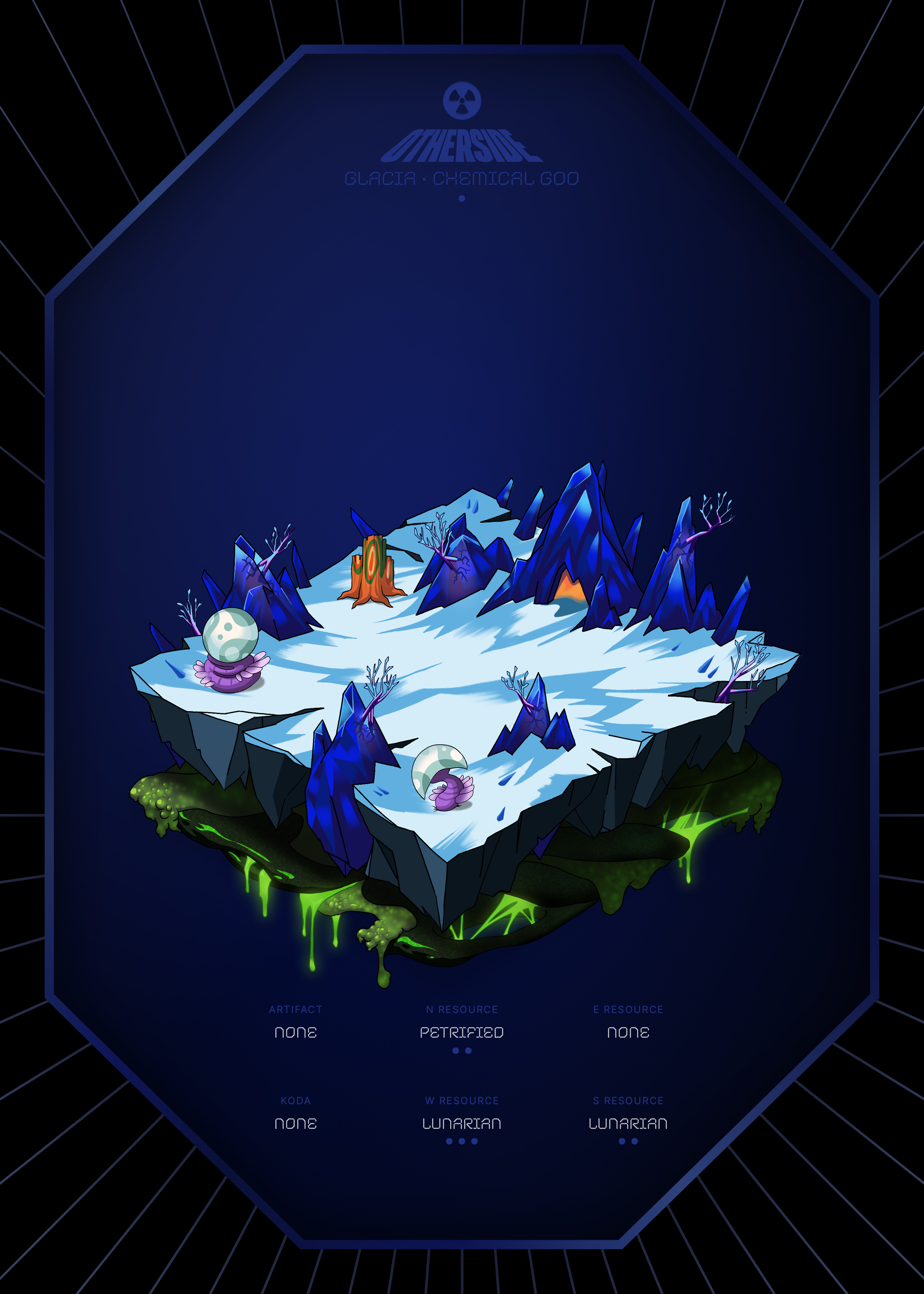 Otherdeed #14830 — Glacia
