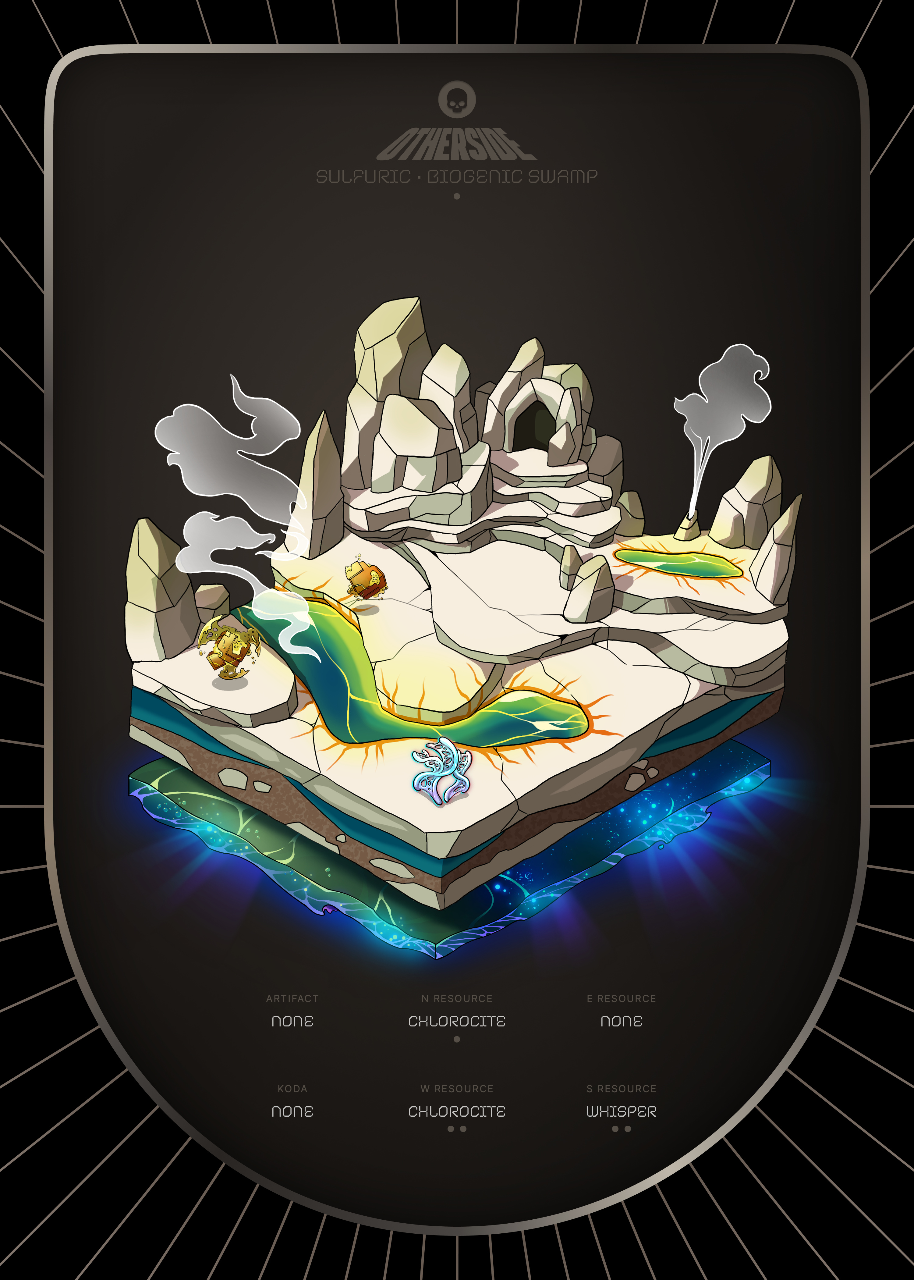 Otherdeed #3108 — Sulfuric