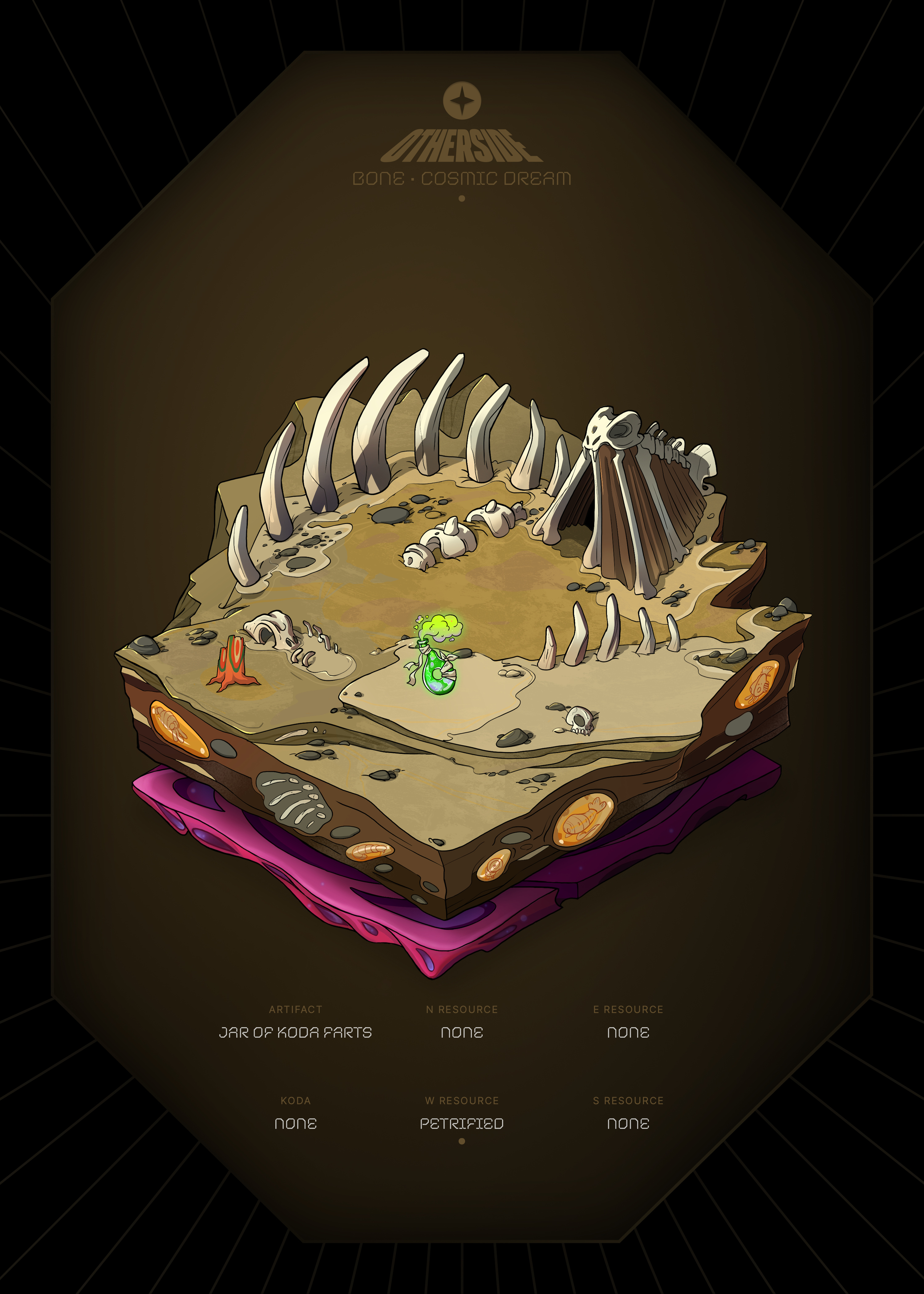 Otherdeed #90353 — Bone