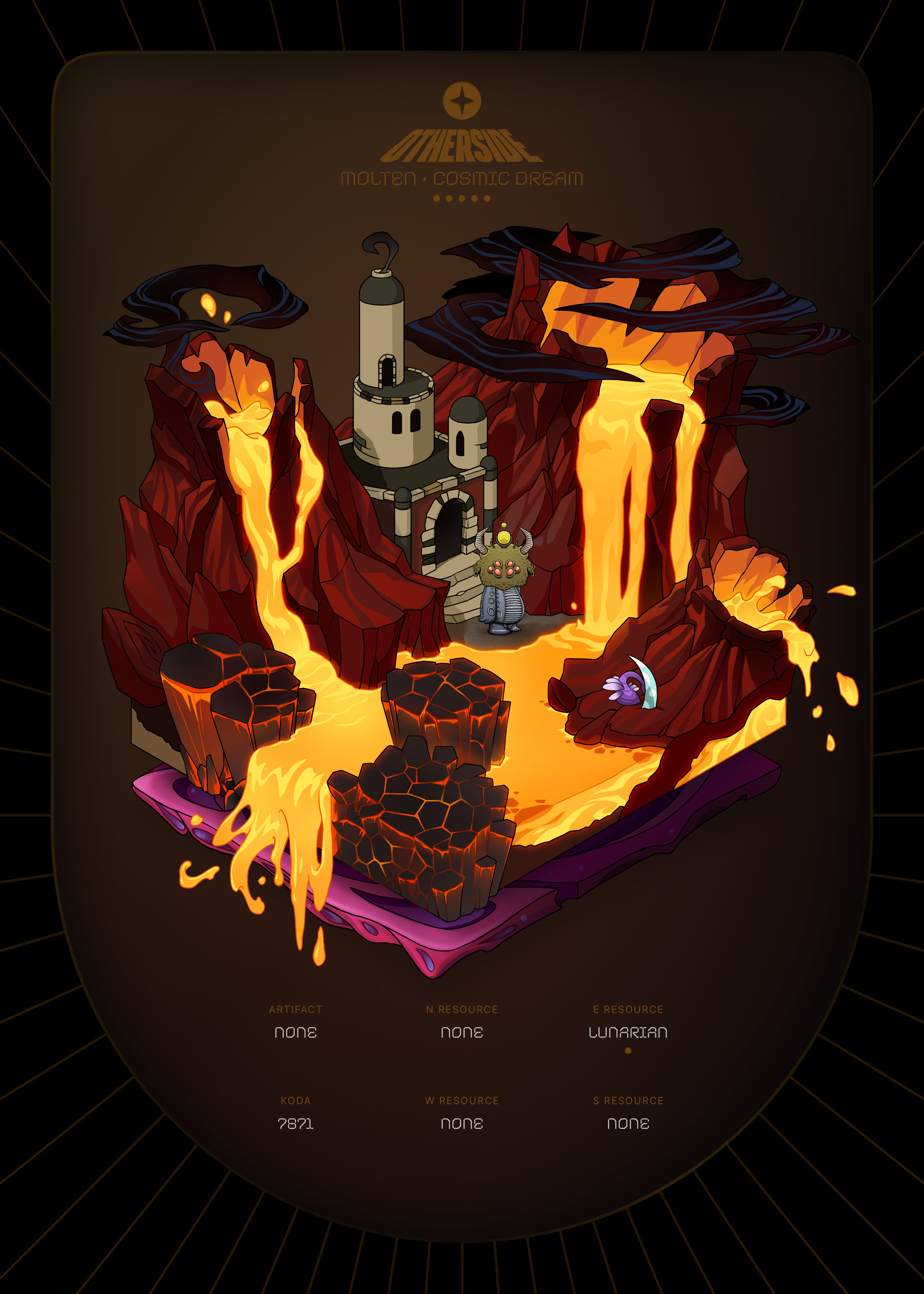 Otherdeed #30690 — Molten