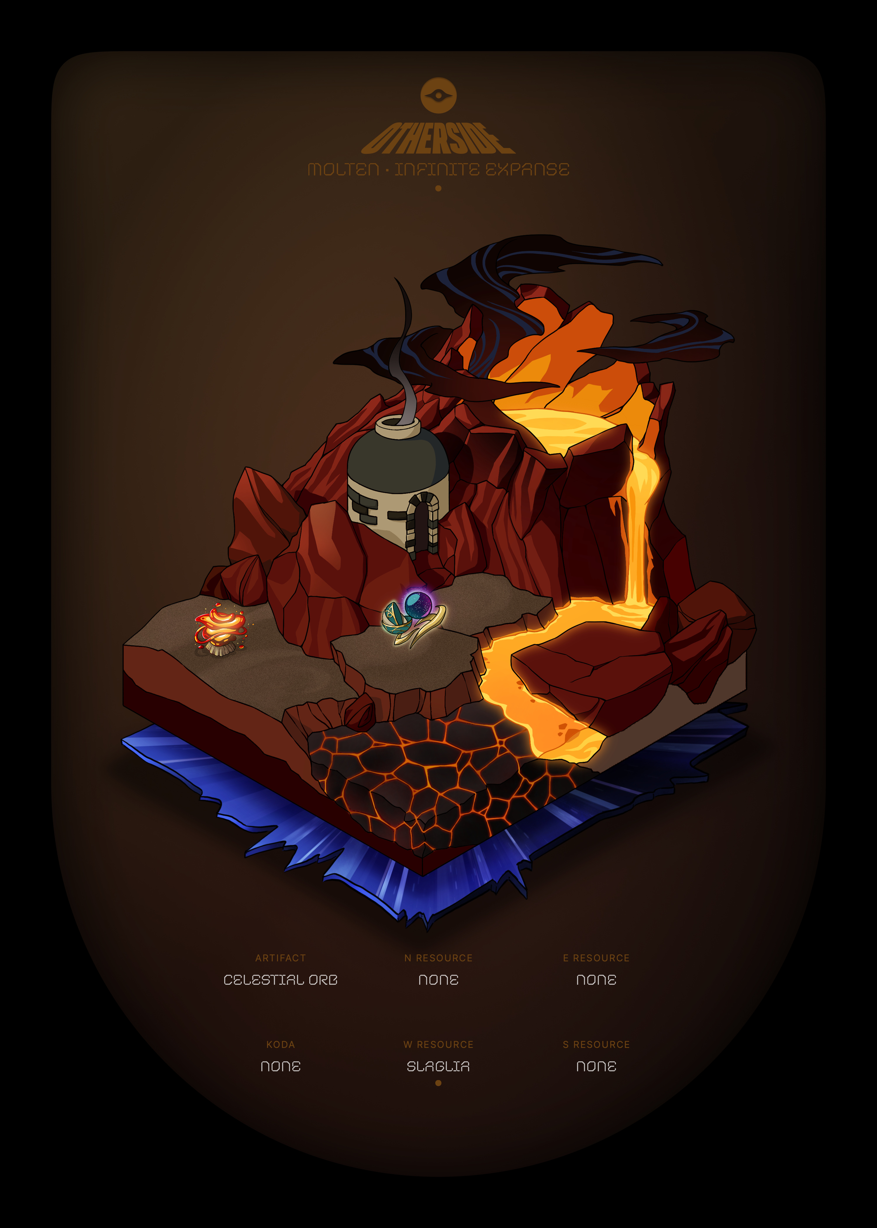 Otherdeed #51301 — Molten