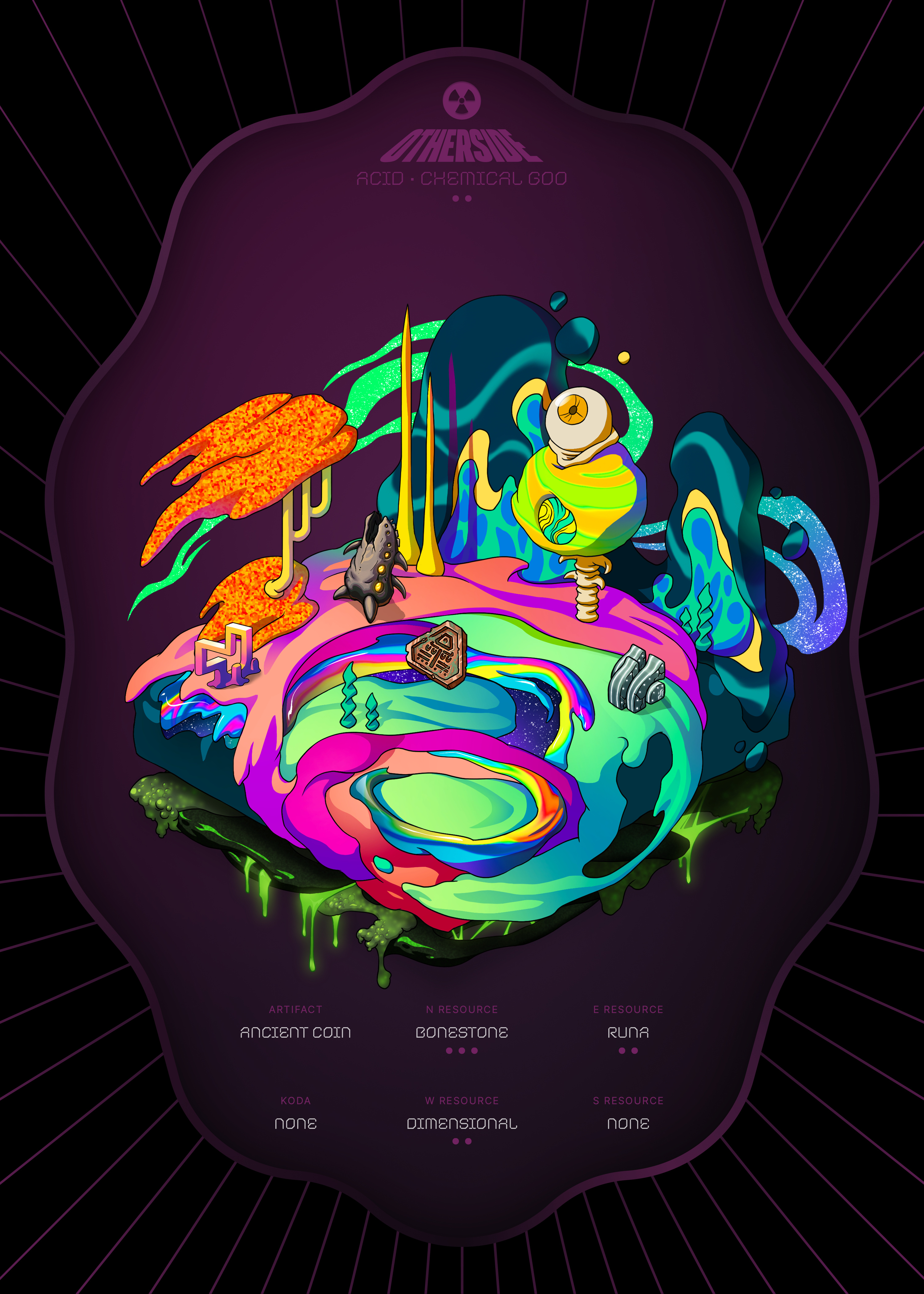 Otherdeed #13619 — Acid