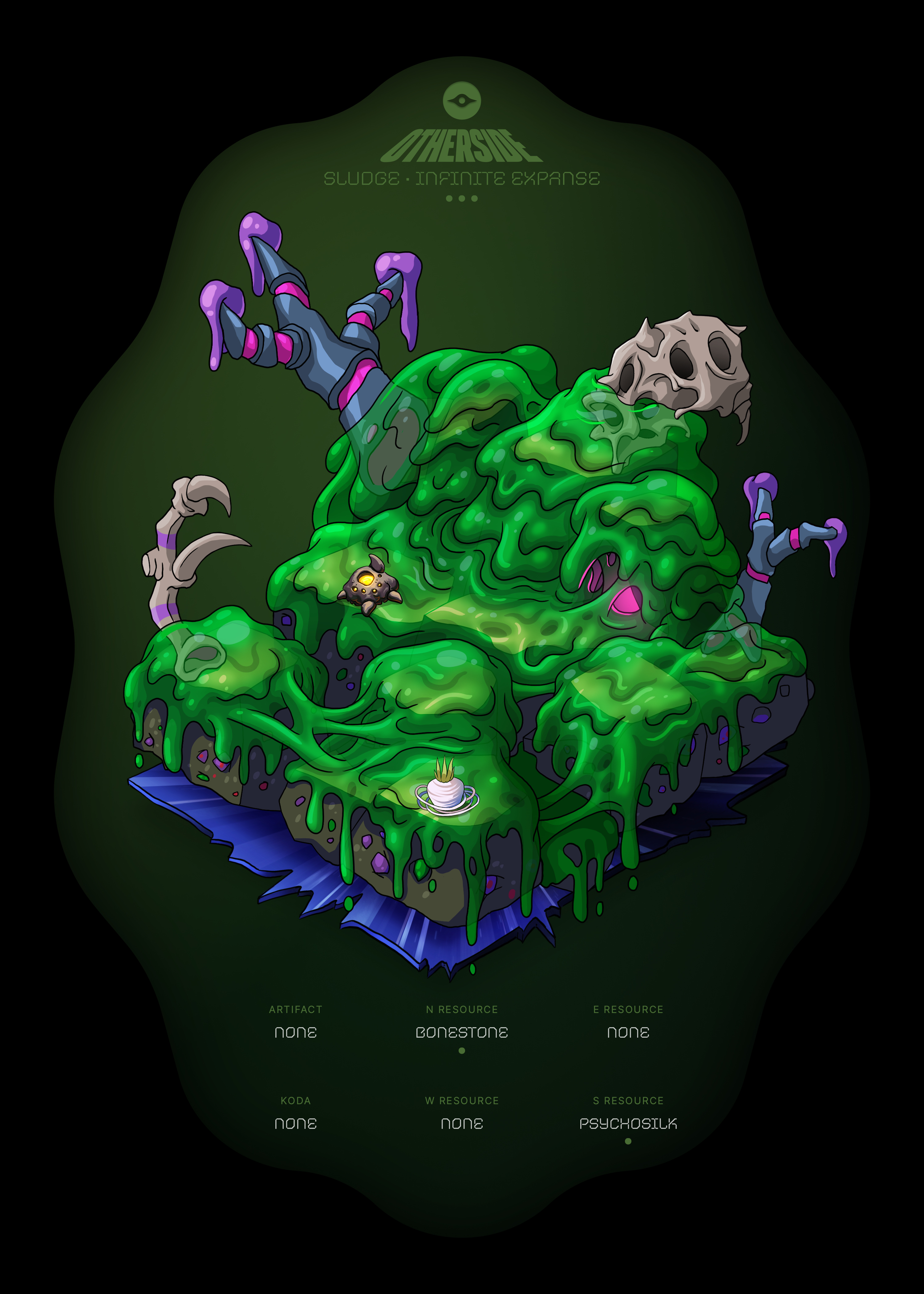 Otherdeed #59073 — Sludge