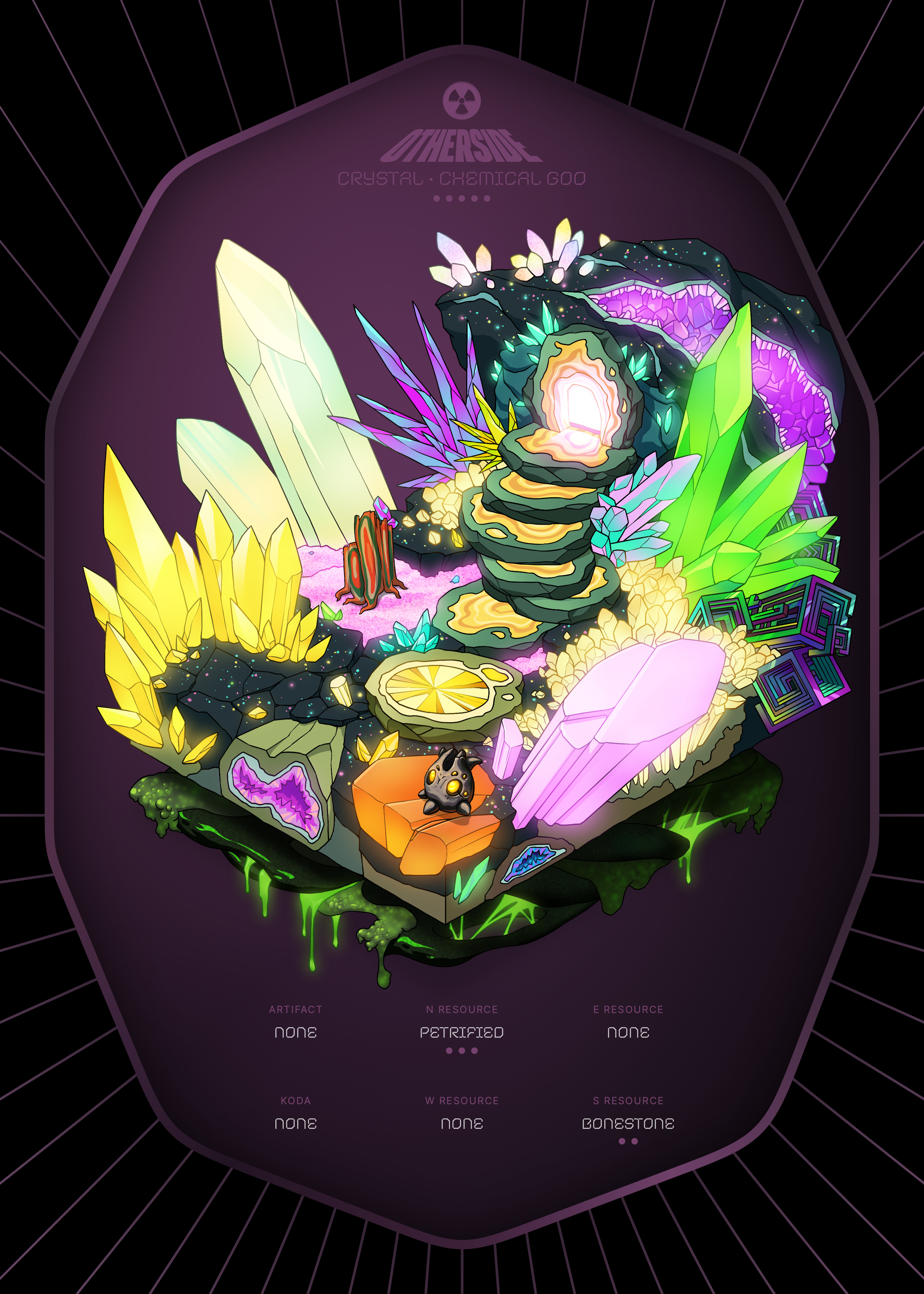 Otherdeed #23982 — Crystal