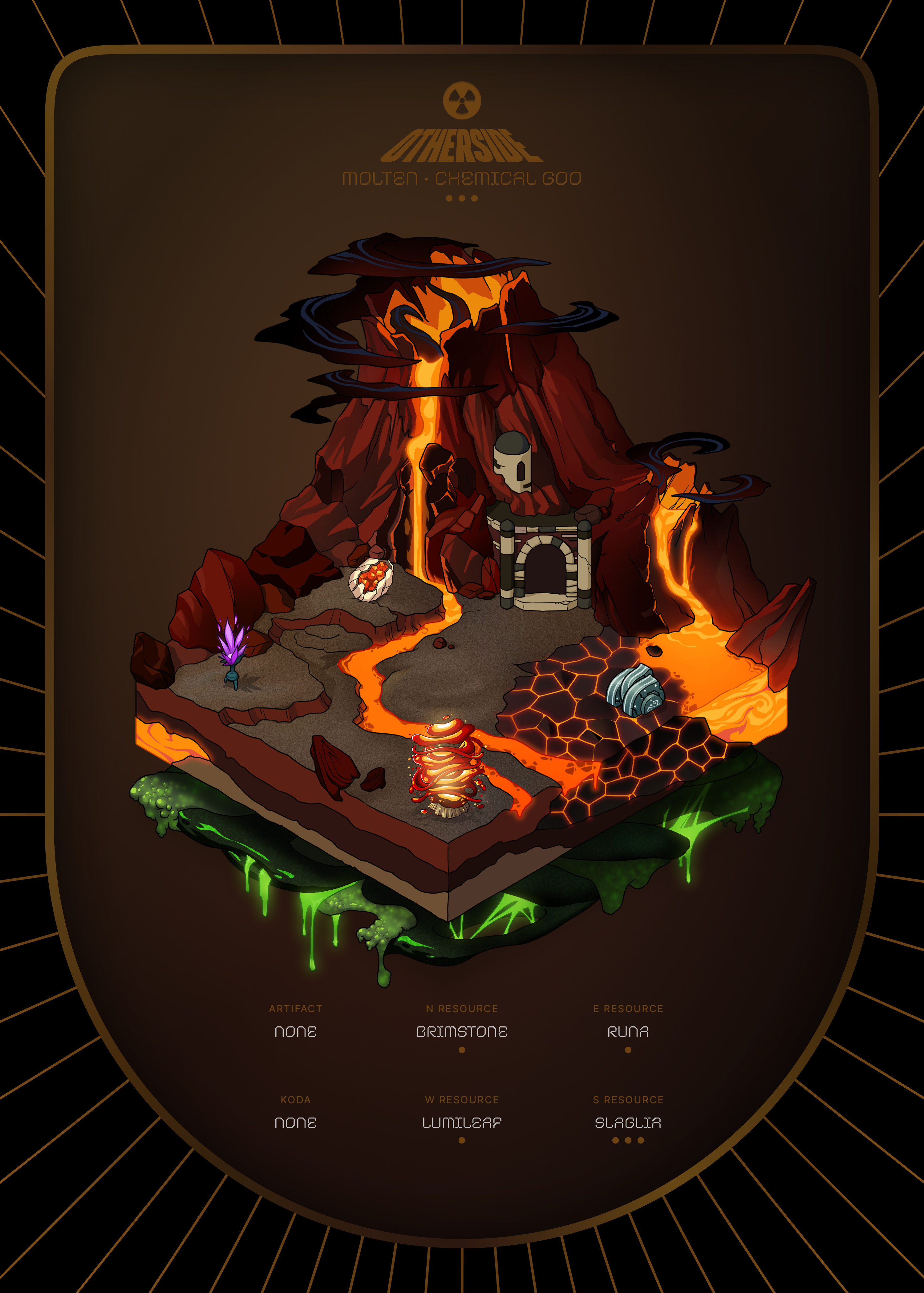 Otherdeed #21990 — Molten